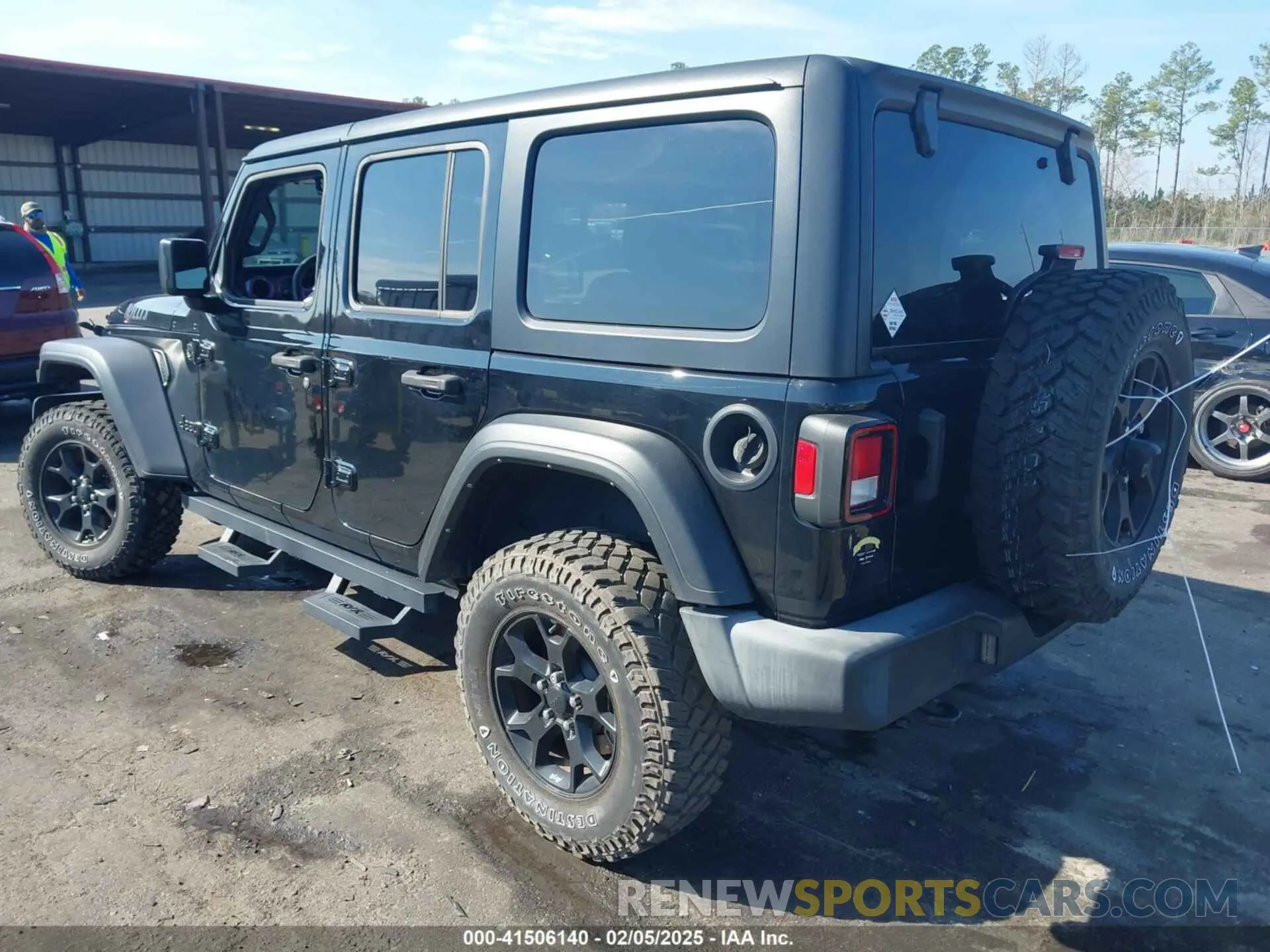 3 fotografías del automóvil dañado 1C4HJXDN6MW812565 JEEP WRANGLER UNLIMITED 2021