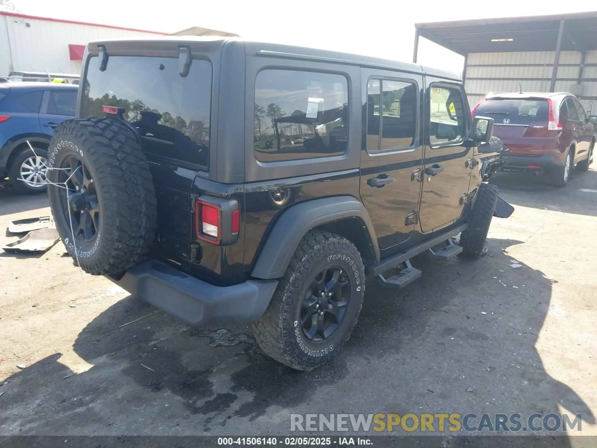 4 fotografías del automóvil dañado 1C4HJXDN6MW812565 JEEP WRANGLER UNLIMITED 2021