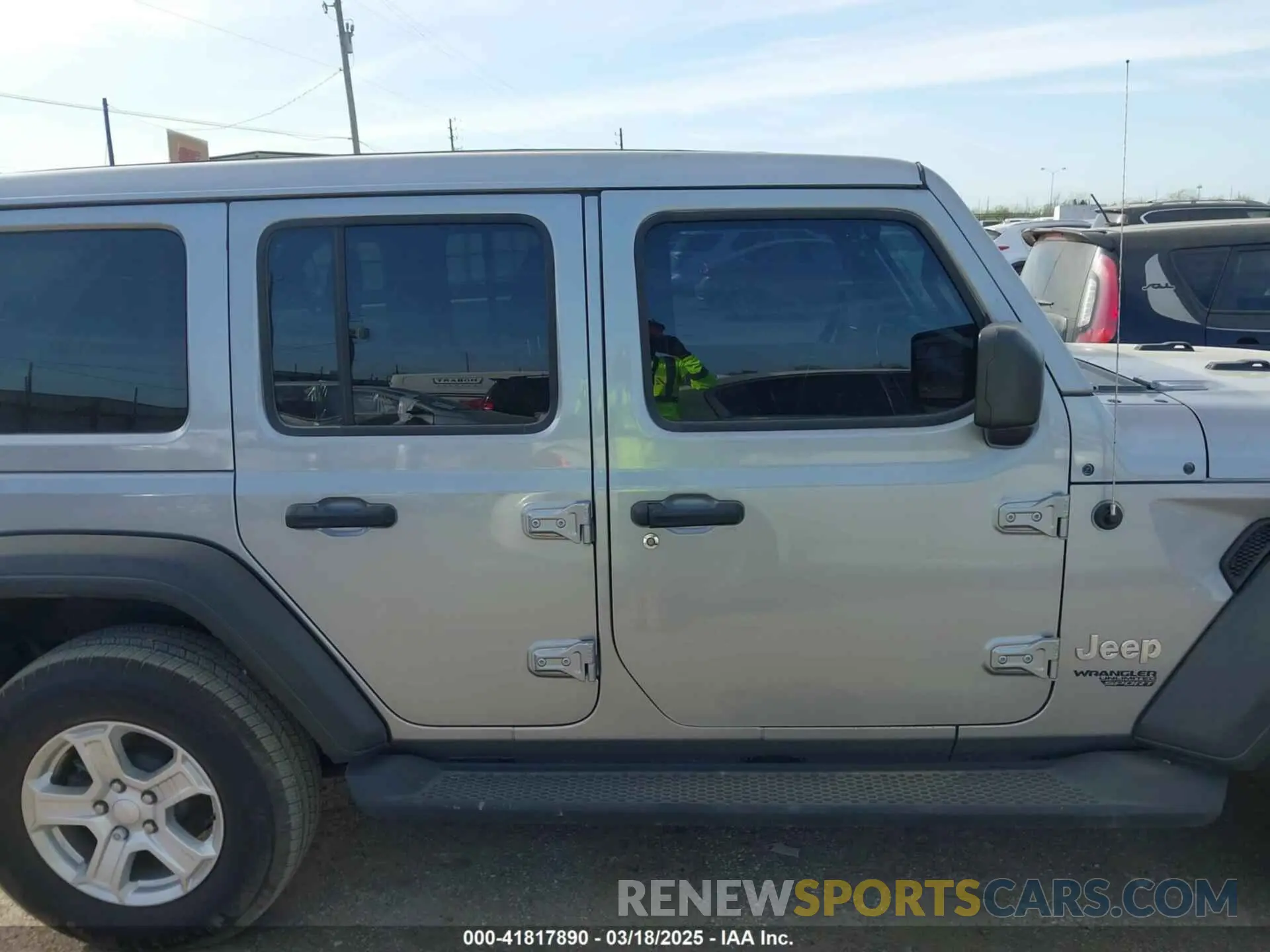 13 fotografías del automóvil dañado 1C4HJXDN8MW532307 JEEP WRANGLER UNLIMITED 2021