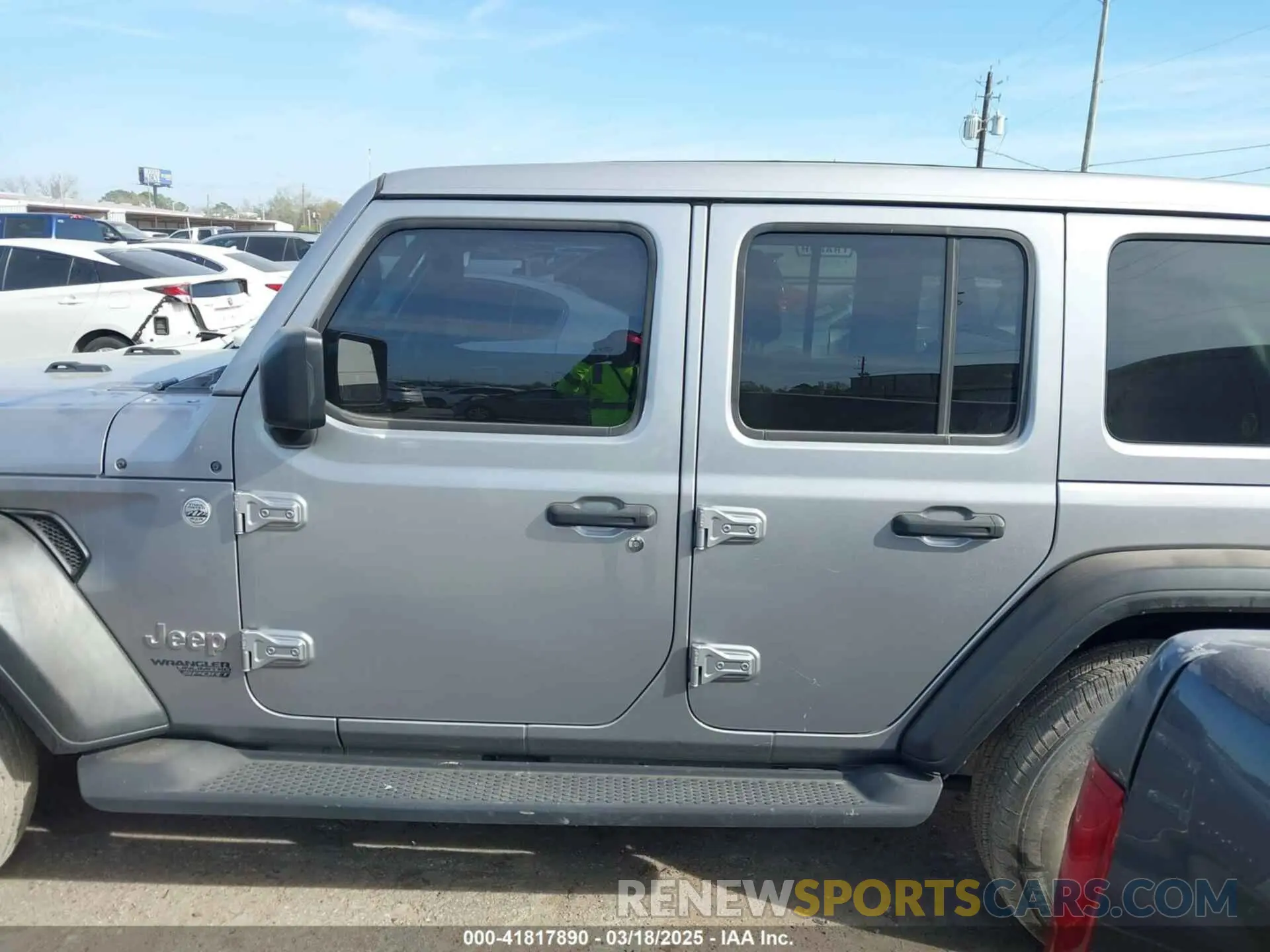 14 fotografías del automóvil dañado 1C4HJXDN8MW532307 JEEP WRANGLER UNLIMITED 2021