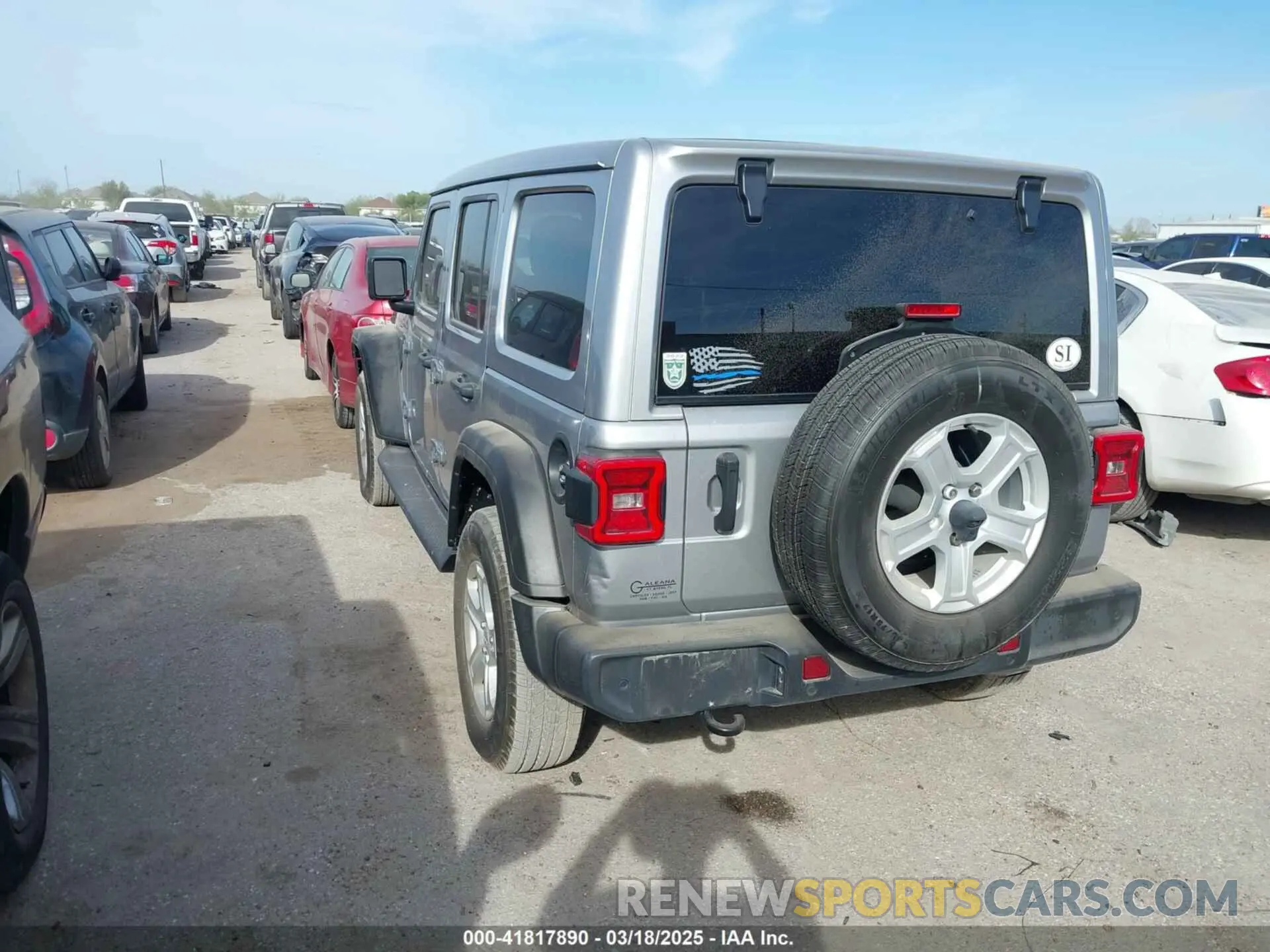 3 fotografías del automóvil dañado 1C4HJXDN8MW532307 JEEP WRANGLER UNLIMITED 2021