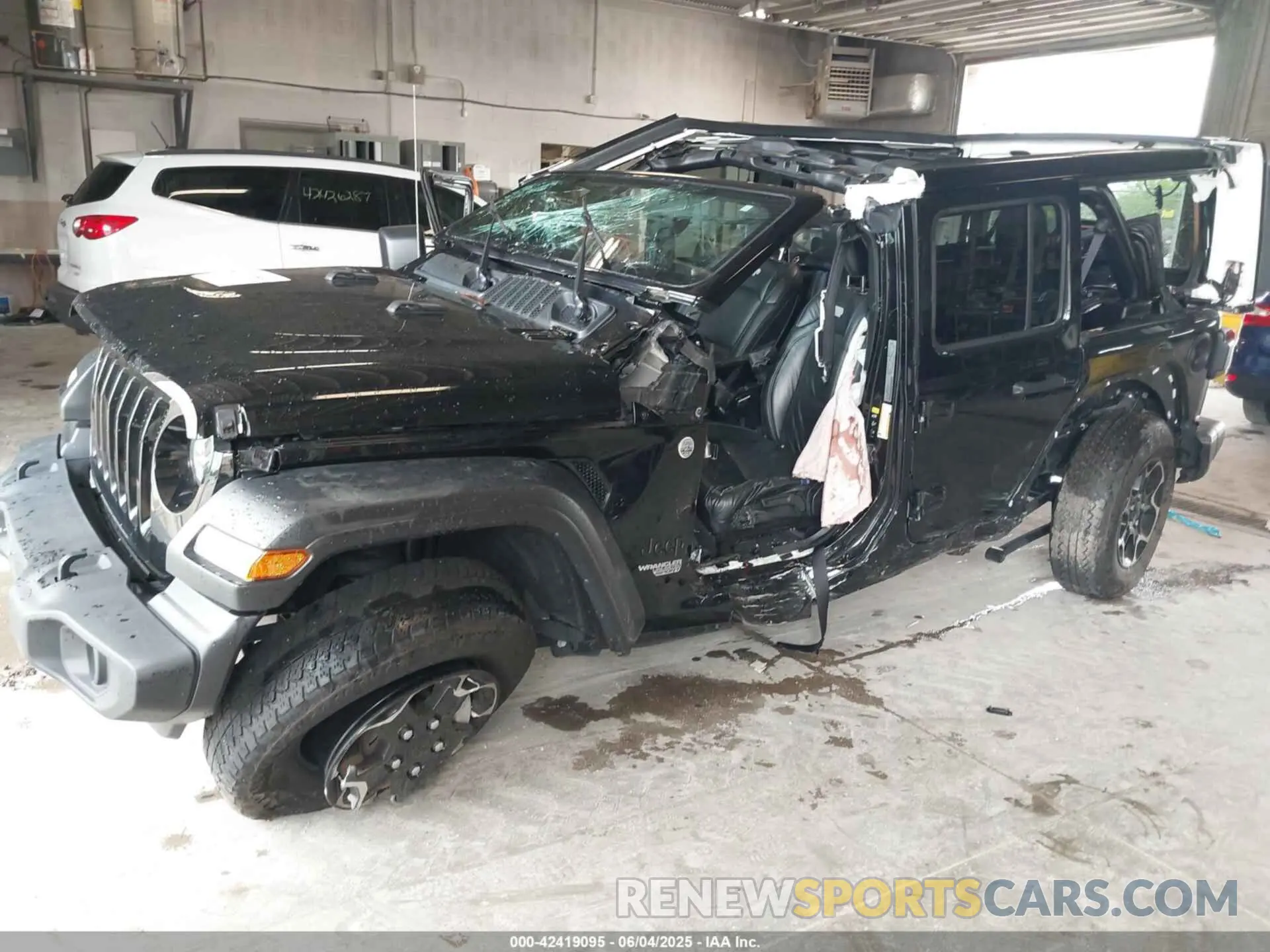 2 fotografías del automóvil dañado 1C4HJXDN8MW740087 JEEP WRANGLER UNLIMITED 2021