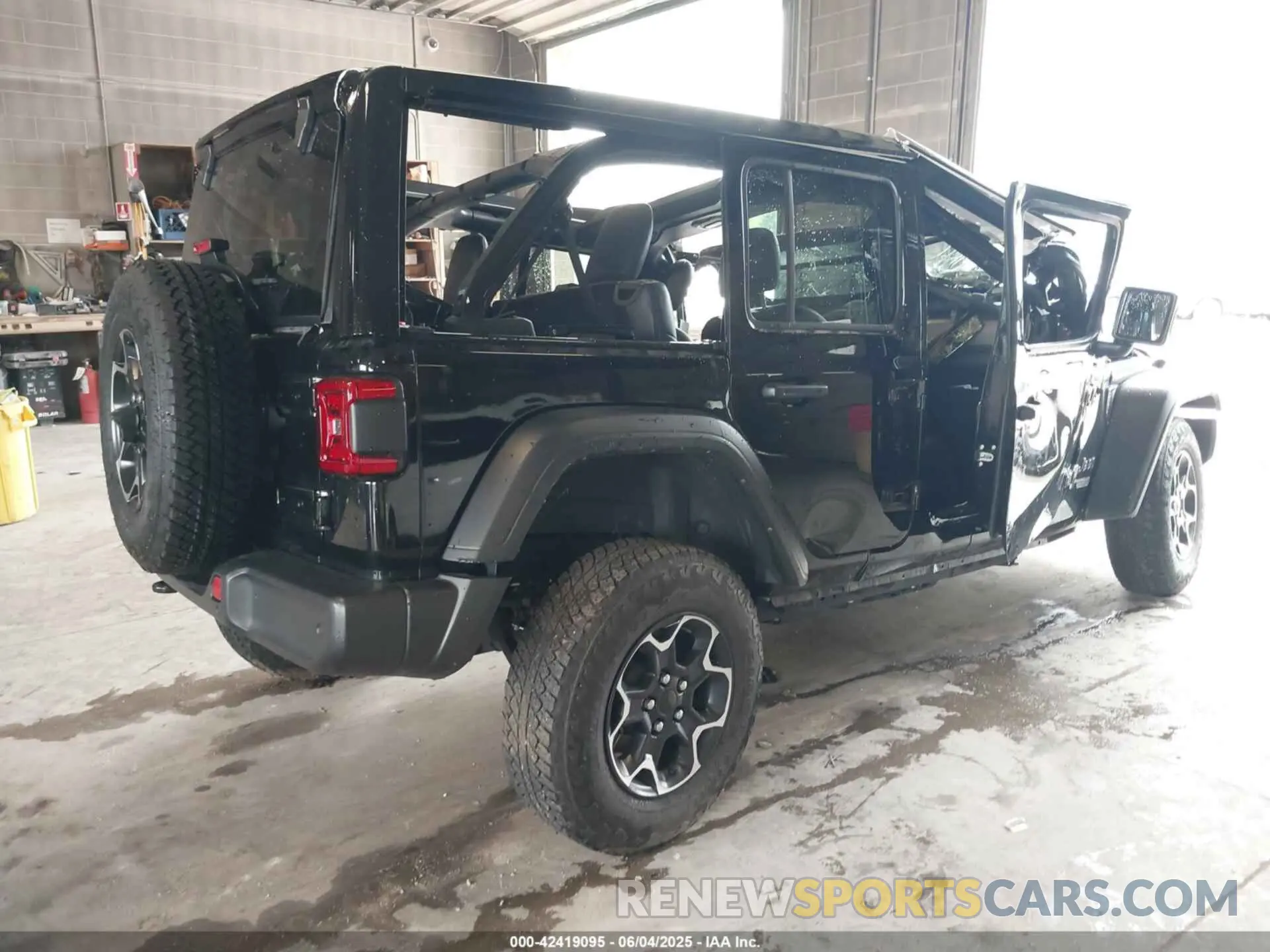 4 fotografías del automóvil dañado 1C4HJXDN8MW740087 JEEP WRANGLER UNLIMITED 2021