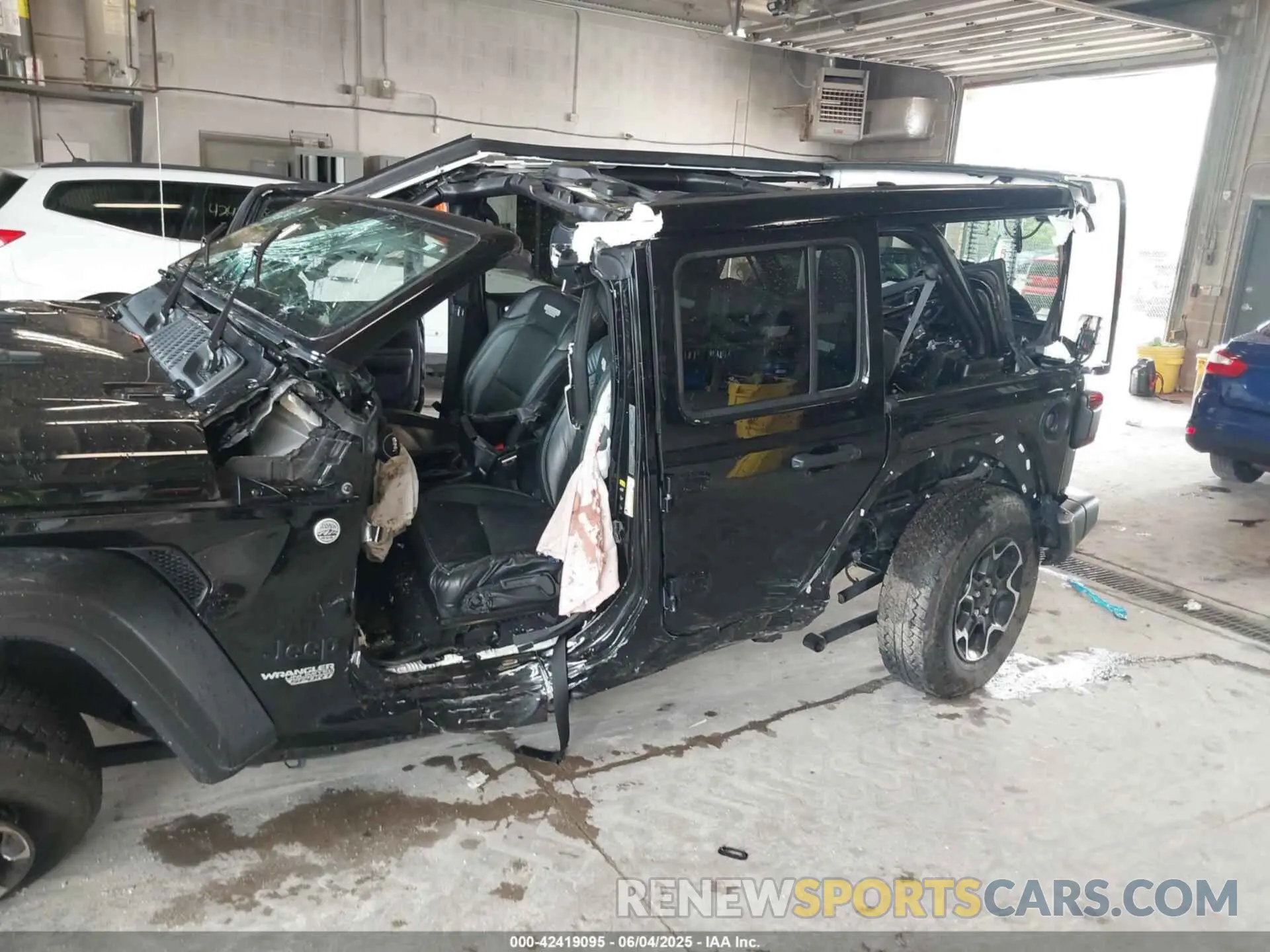 6 fotografías del automóvil dañado 1C4HJXDN8MW740087 JEEP WRANGLER UNLIMITED 2021