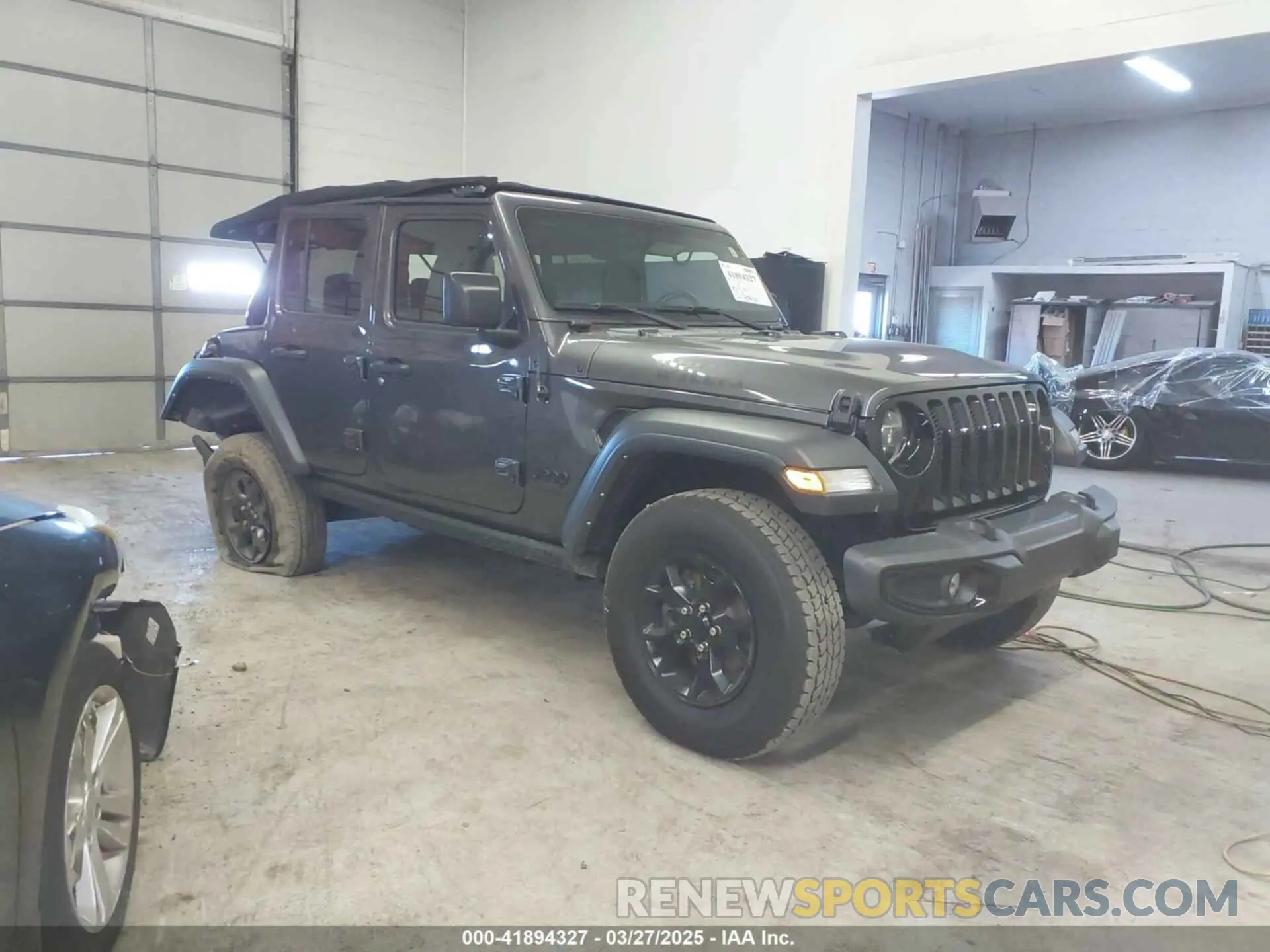 1 fotografías del automóvil dañado 1C4HJXDN8MW744768 JEEP WRANGLER UNLIMITED 2021