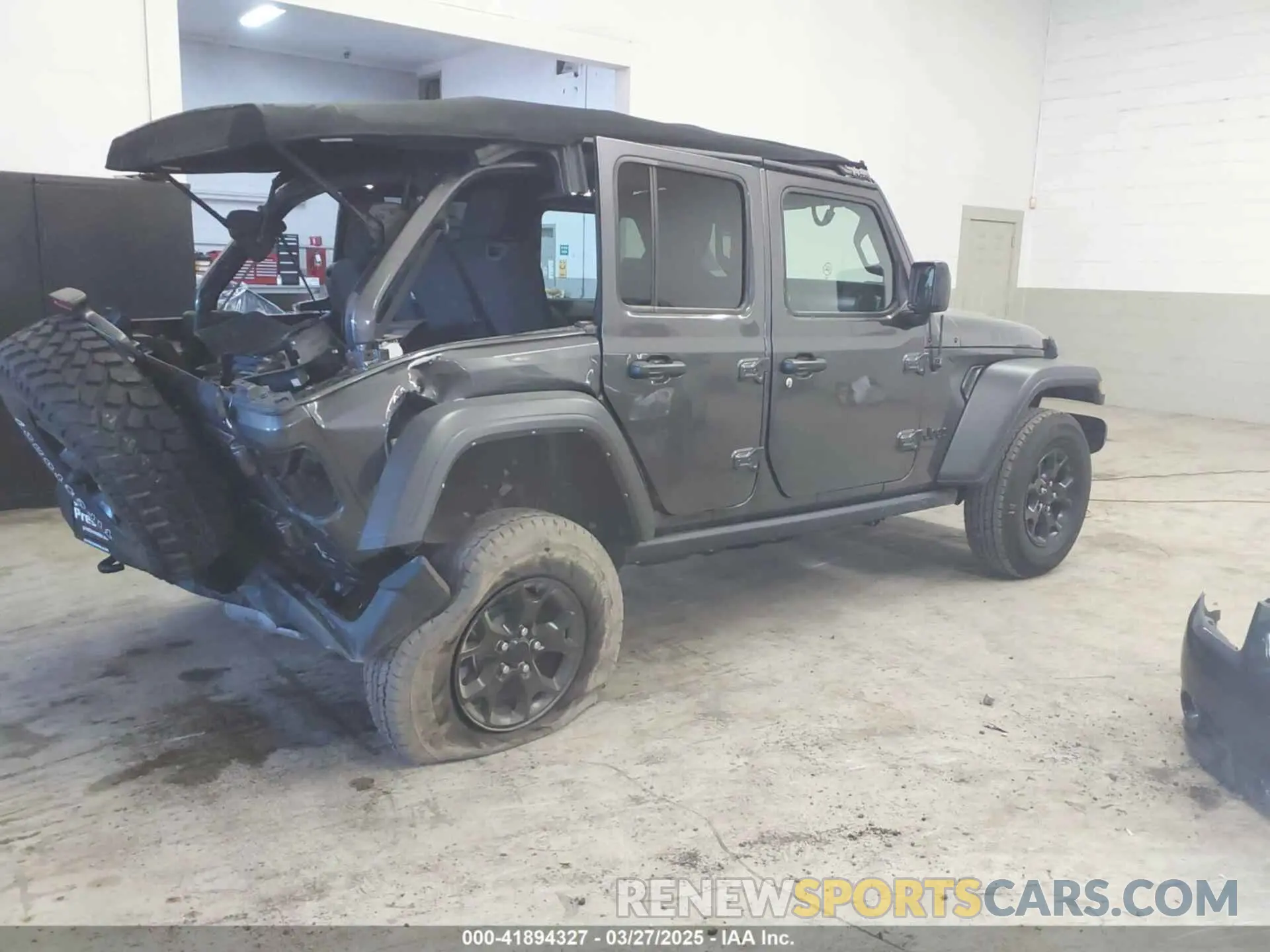 4 fotografías del automóvil dañado 1C4HJXDN8MW744768 JEEP WRANGLER UNLIMITED 2021