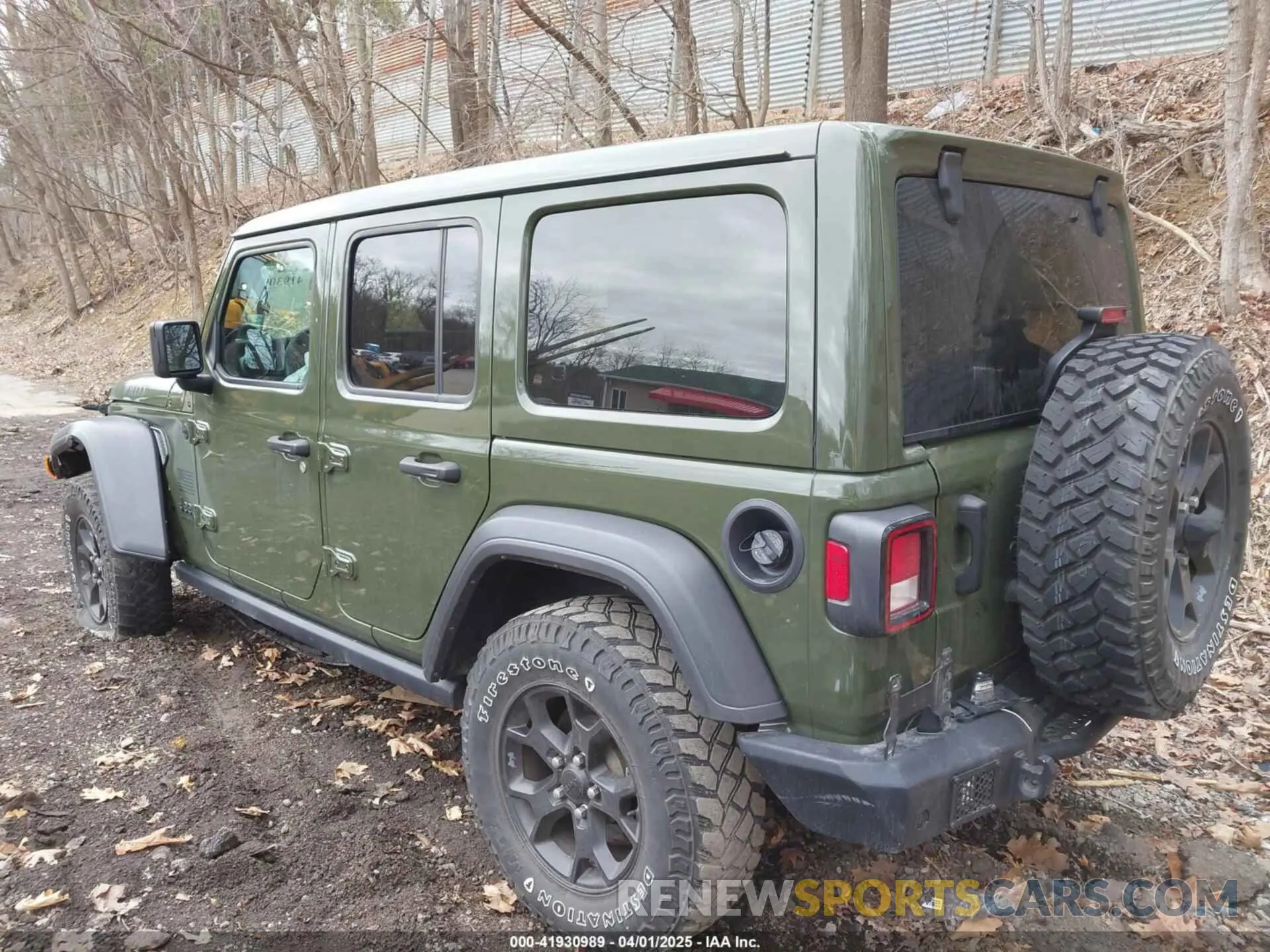3 fotografías del automóvil dañado 1C4HJXDNXMW579595 JEEP WRANGLER UNLIMITED 2021