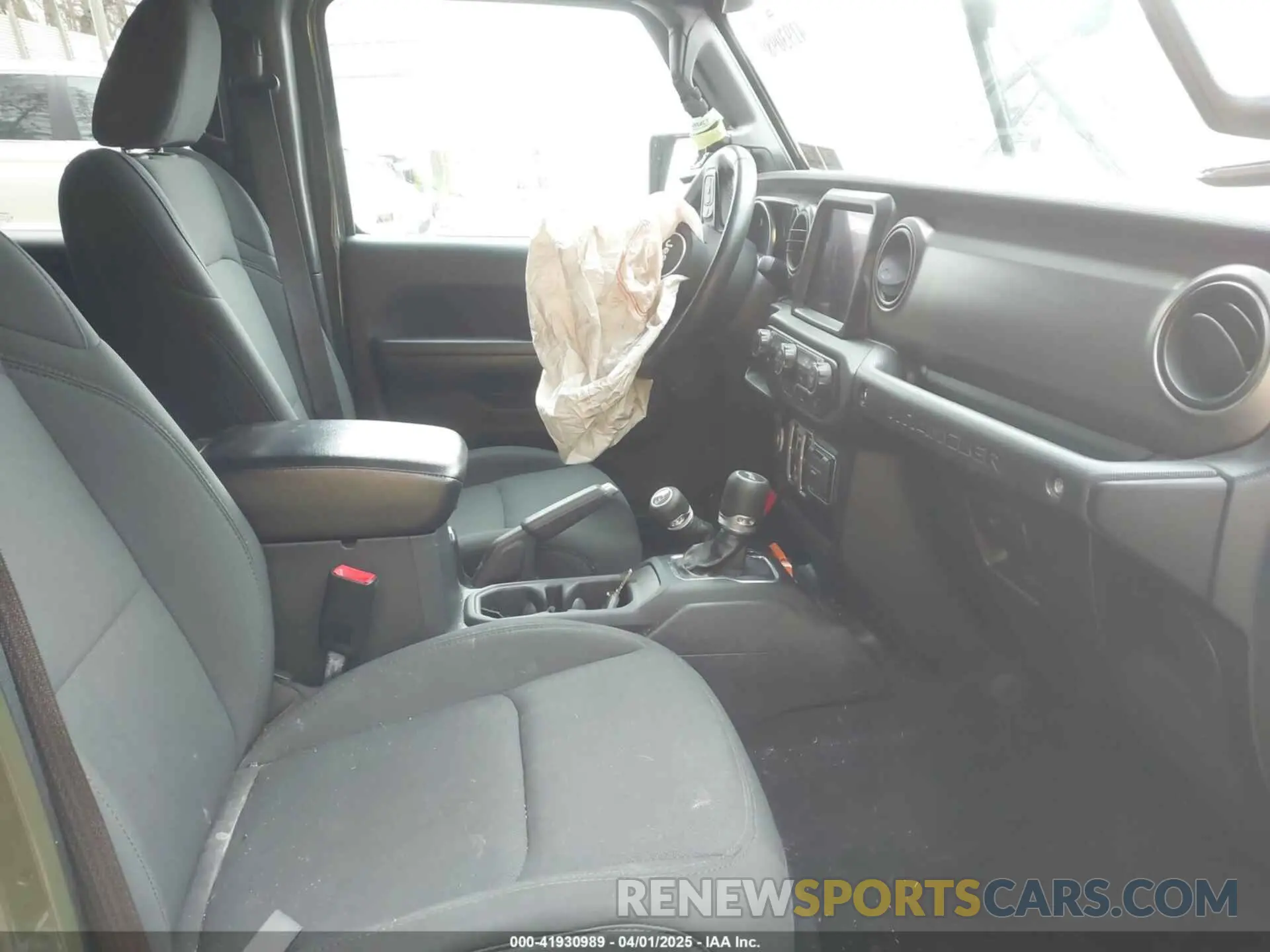 5 fotografías del automóvil dañado 1C4HJXDNXMW579595 JEEP WRANGLER UNLIMITED 2021