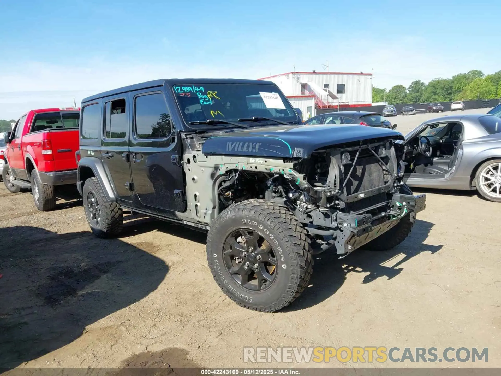 1 fotografías del automóvil dañado 1C4HJXDNXMW646194 JEEP WRANGLER UNLIMITED 2021