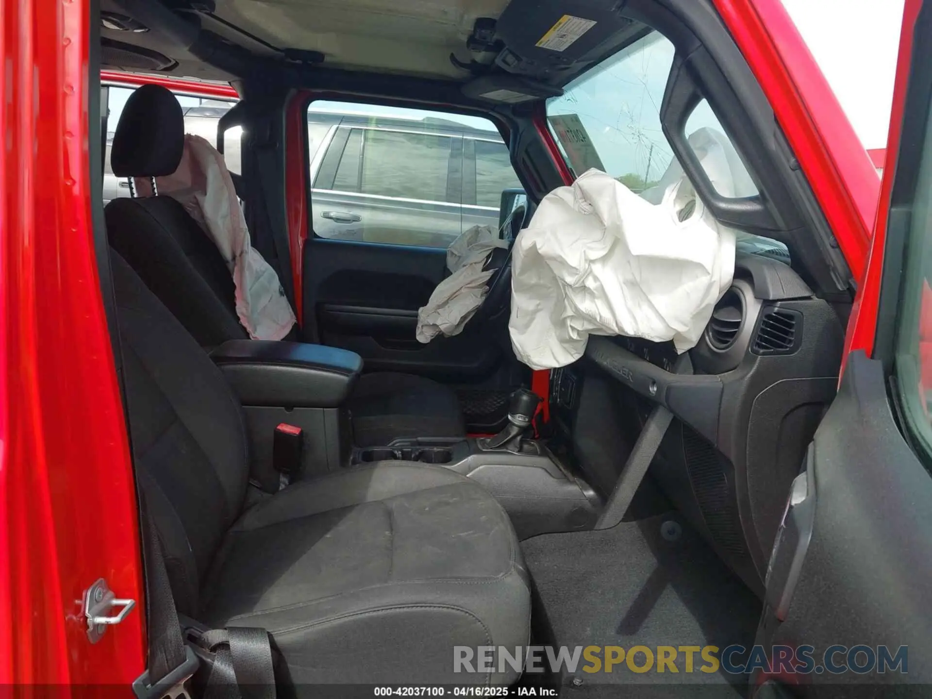 5 fotografías del automóvil dañado 1C4HJXDNXMW658930 JEEP WRANGLER UNLIMITED 2021