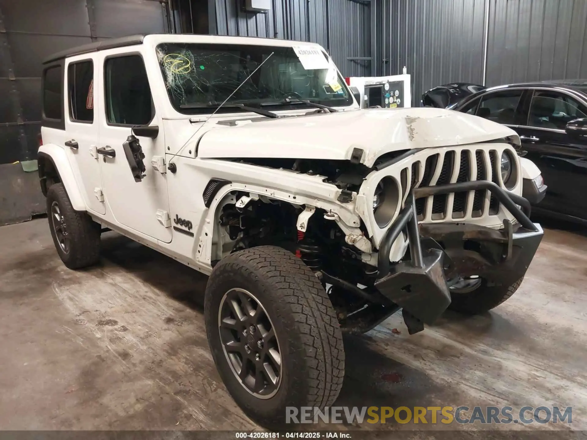 1 fotografías del automóvil dañado 1C4HJXDNXMW681267 JEEP WRANGLER UNLIMITED 2021