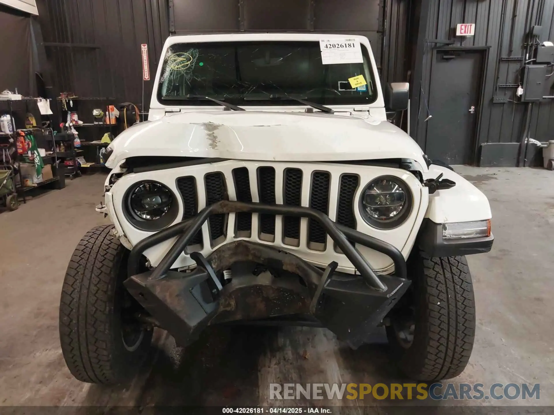 12 fotografías del automóvil dañado 1C4HJXDNXMW681267 JEEP WRANGLER UNLIMITED 2021