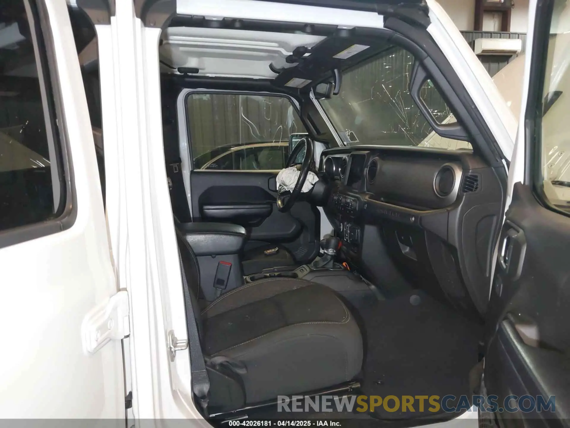 5 fotografías del automóvil dañado 1C4HJXDNXMW681267 JEEP WRANGLER UNLIMITED 2021