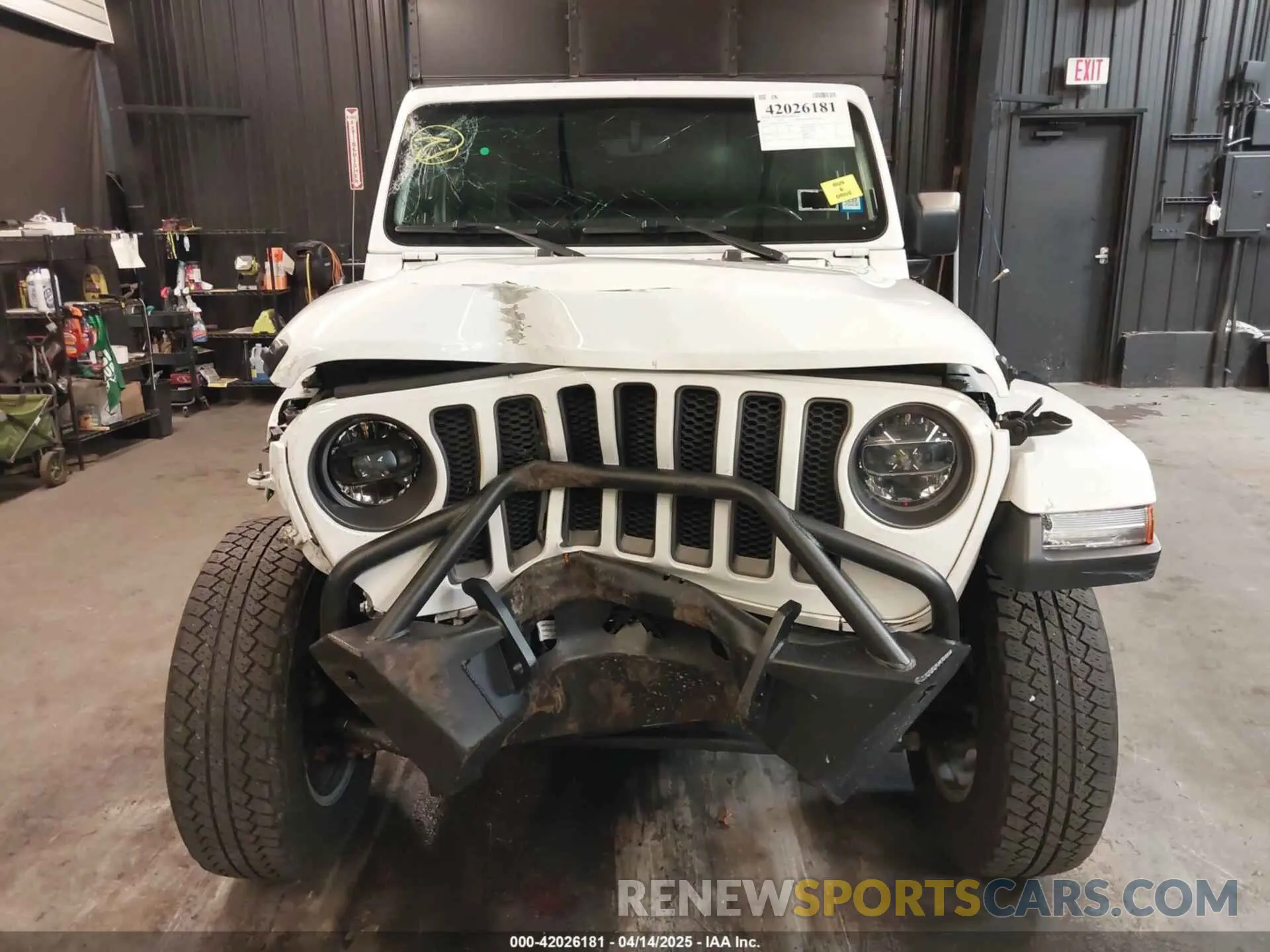6 fotografías del automóvil dañado 1C4HJXDNXMW681267 JEEP WRANGLER UNLIMITED 2021