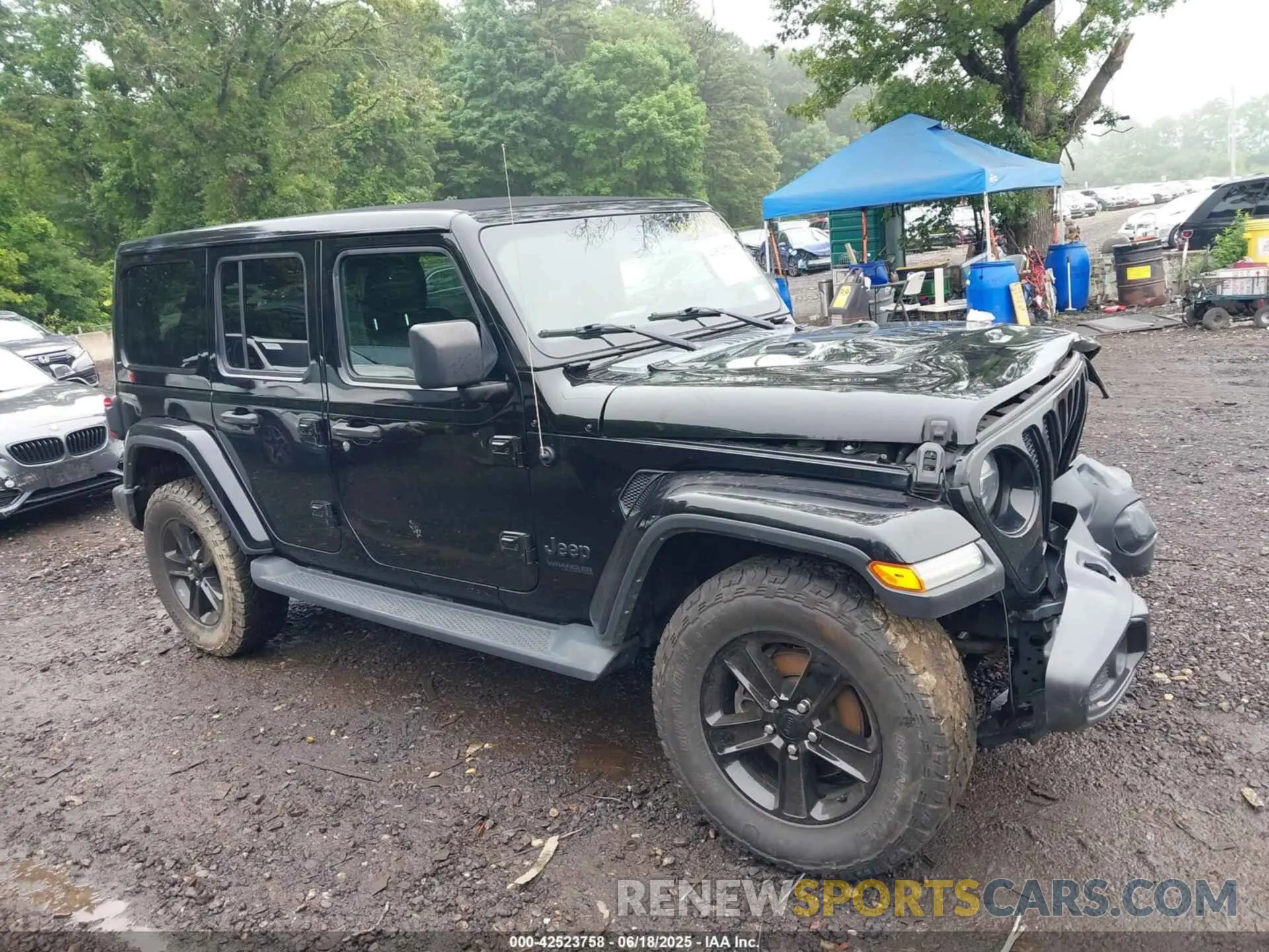 13 fotografías del automóvil dañado 1C4HJXEG9MW649278 JEEP WRANGLER UNLIMITED 2021