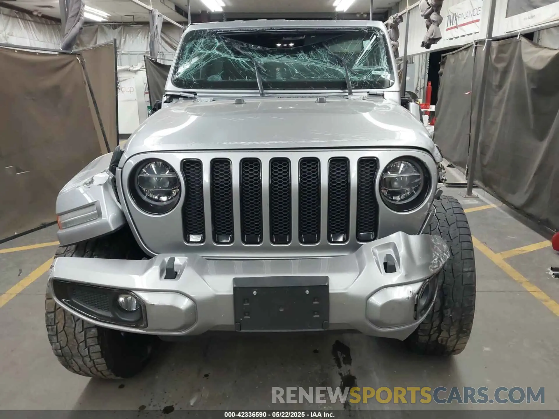 13 fotografías del automóvil dañado 1C4HJXEN1MW529568 JEEP WRANGLER UNLIMITED 2021