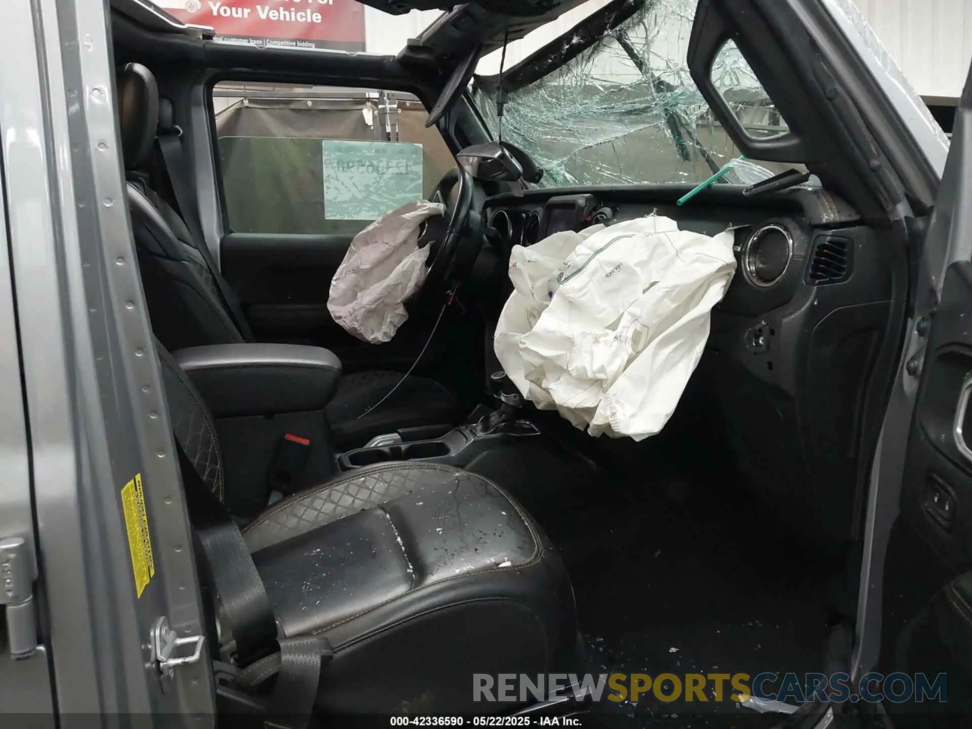 5 fotografías del automóvil dañado 1C4HJXEN1MW529568 JEEP WRANGLER UNLIMITED 2021