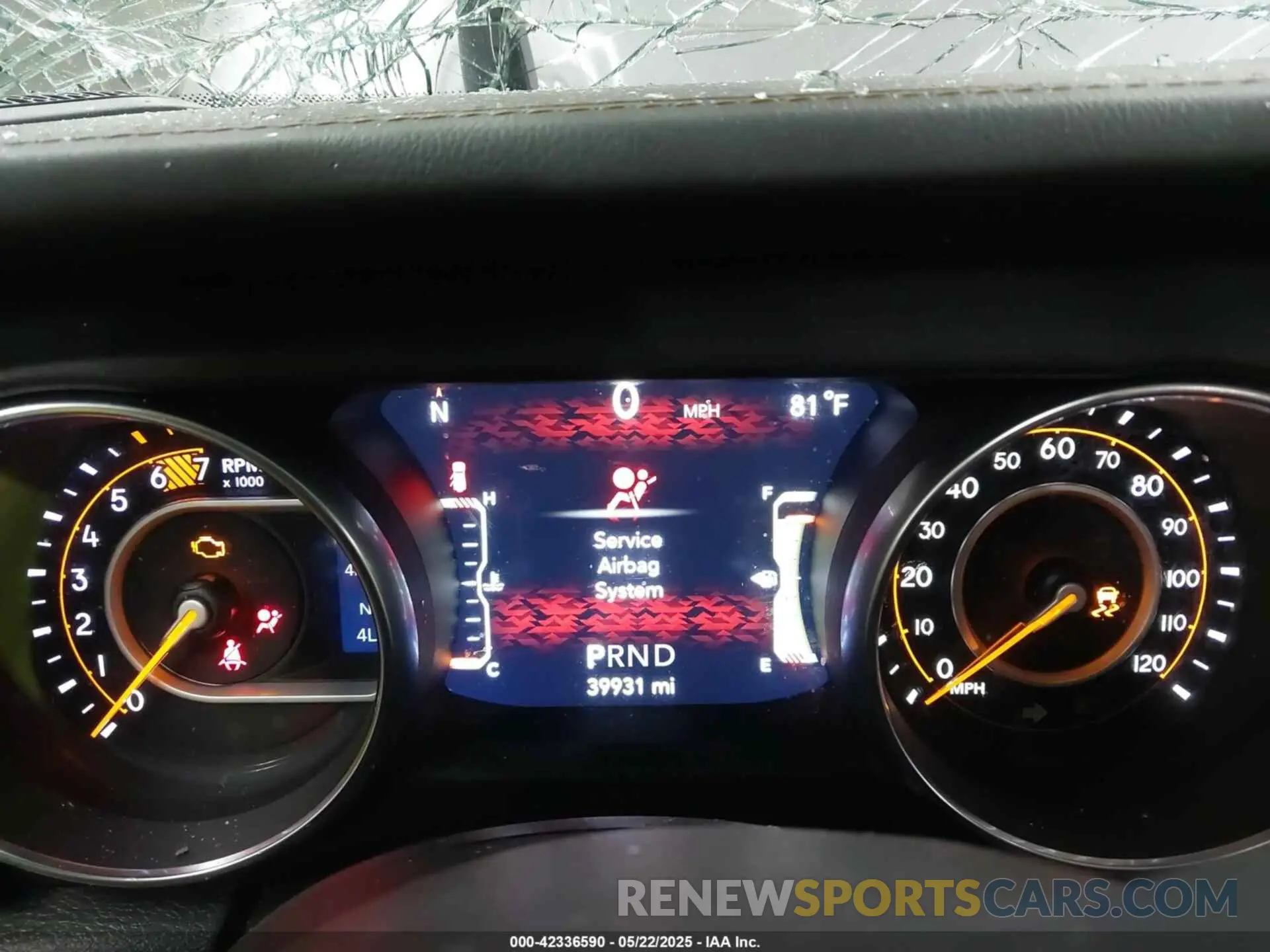 7 fotografías del automóvil dañado 1C4HJXEN1MW529568 JEEP WRANGLER UNLIMITED 2021
