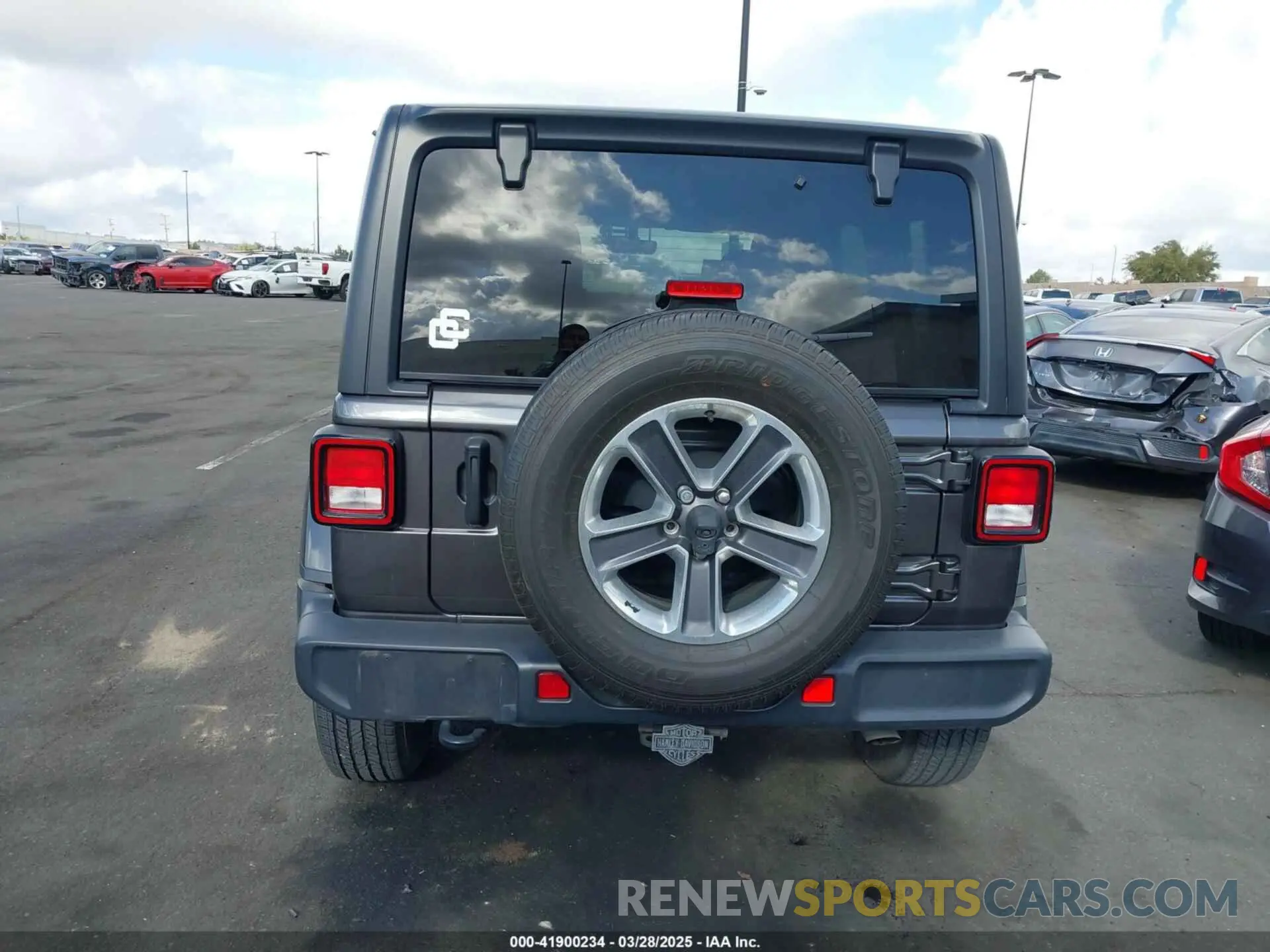 16 fotografías del automóvil dañado 1C4HJXEN4MW503014 JEEP WRANGLER UNLIMITED 2021