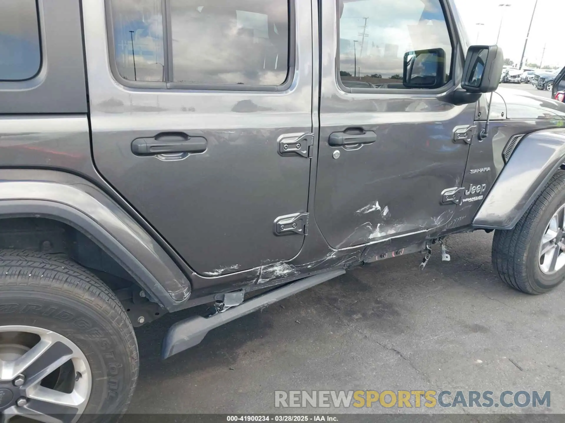 6 fotografías del automóvil dañado 1C4HJXEN4MW503014 JEEP WRANGLER UNLIMITED 2021