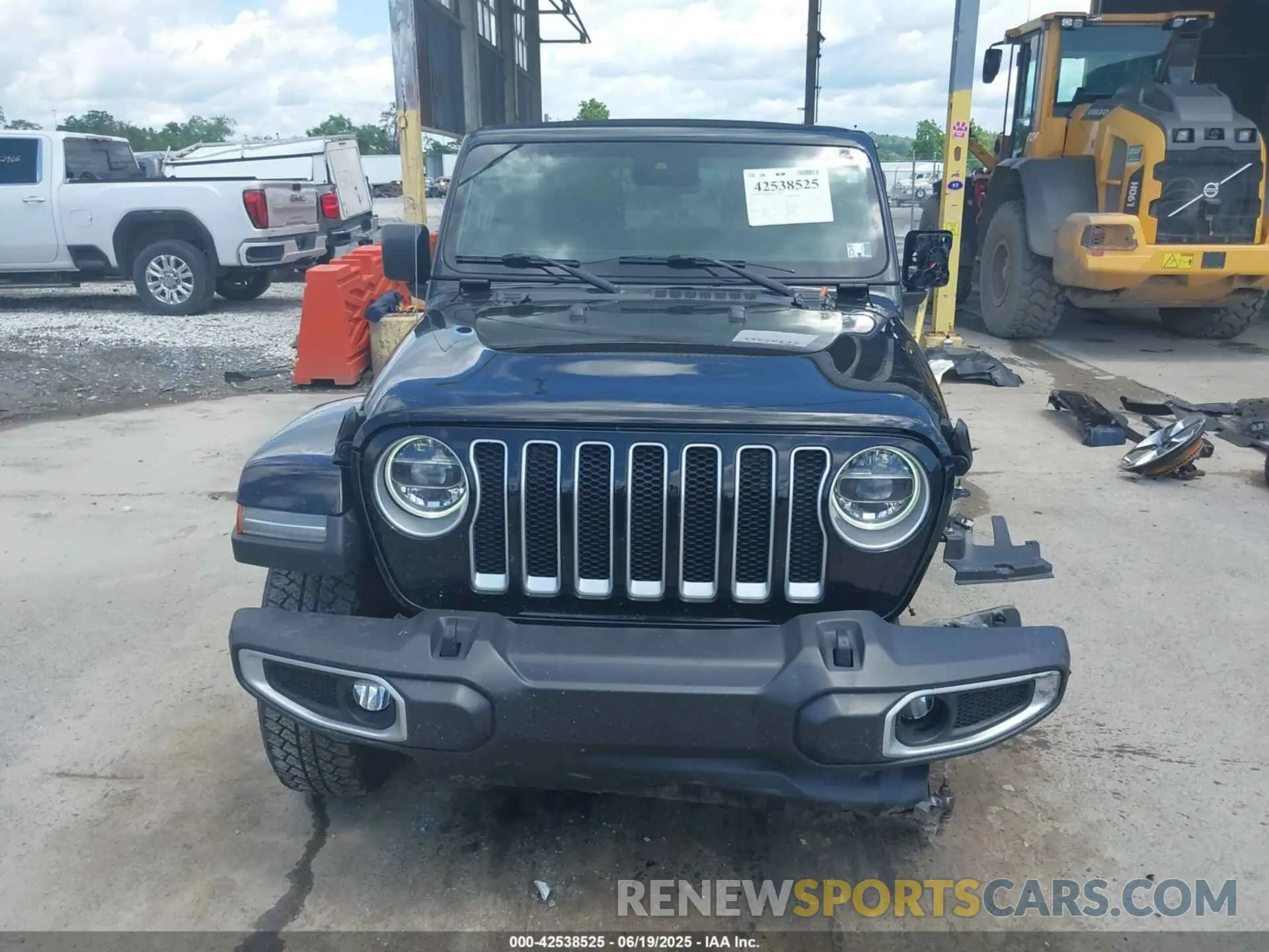 13 fotografías del automóvil dañado 1C4HJXEN4MW610287 JEEP WRANGLER UNLIMITED 2021