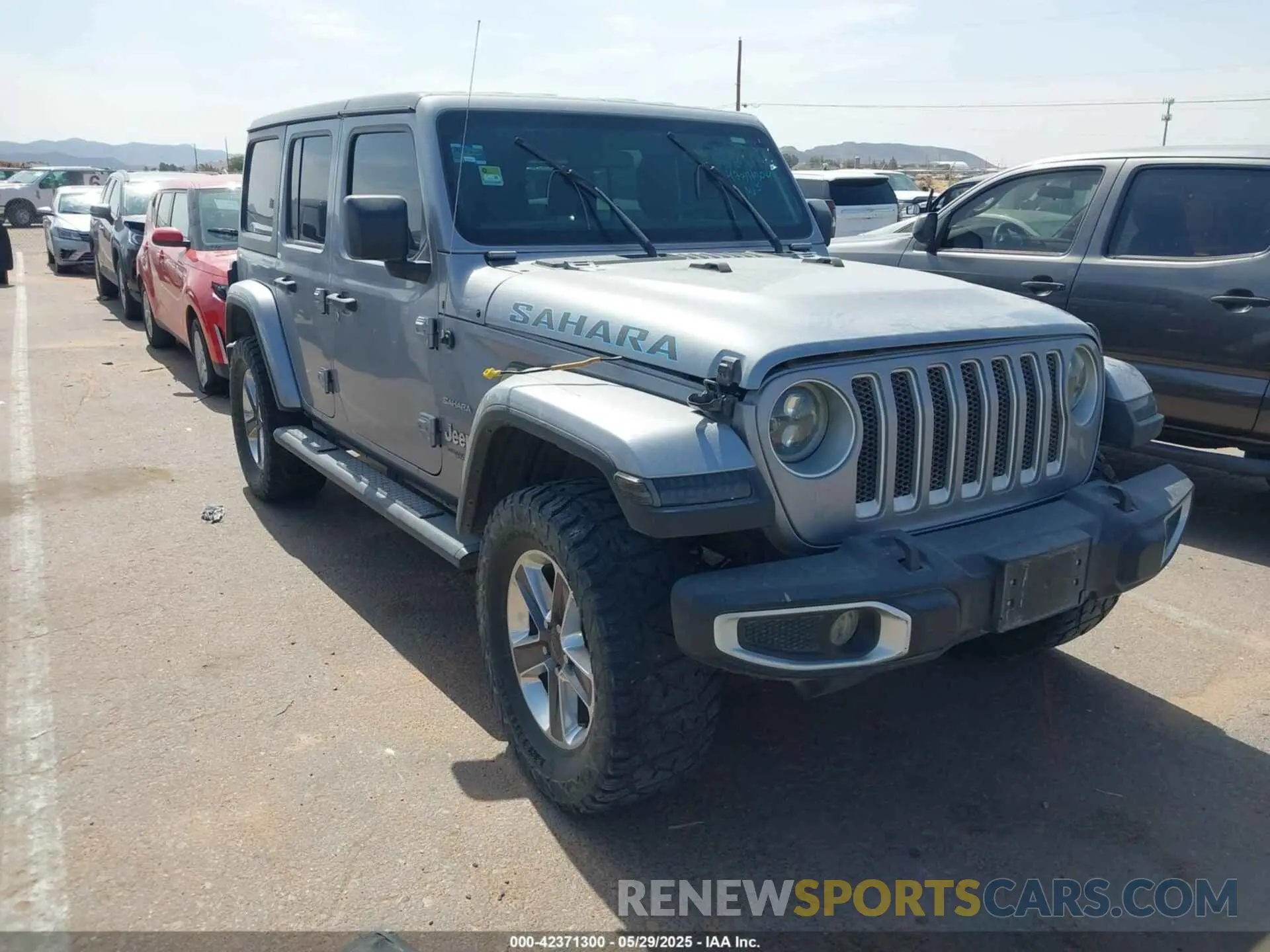 1 fotografías del automóvil dañado 1C4HJXEN5MW653567 JEEP WRANGLER UNLIMITED 2021