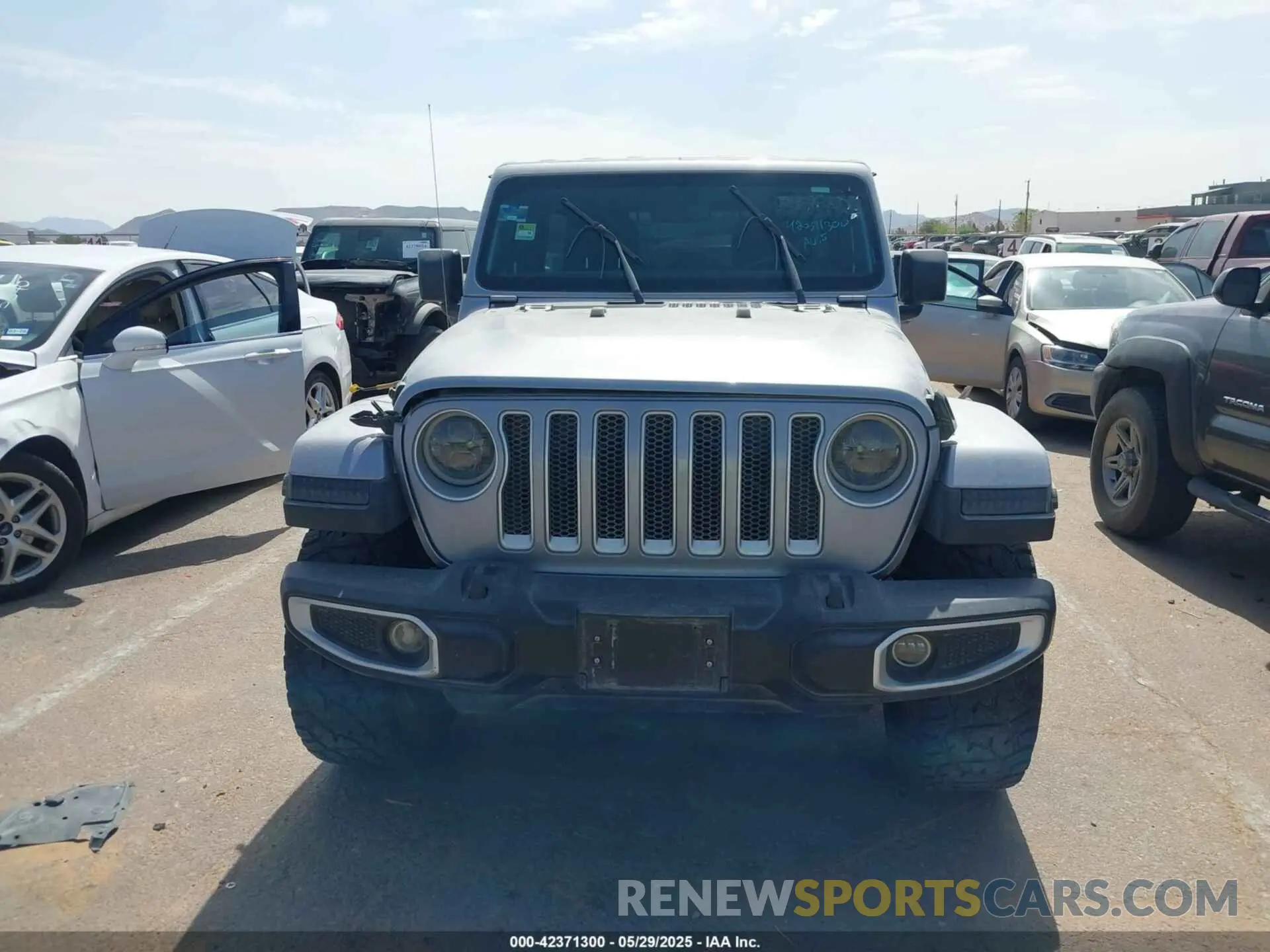11 fotografías del automóvil dañado 1C4HJXEN5MW653567 JEEP WRANGLER UNLIMITED 2021