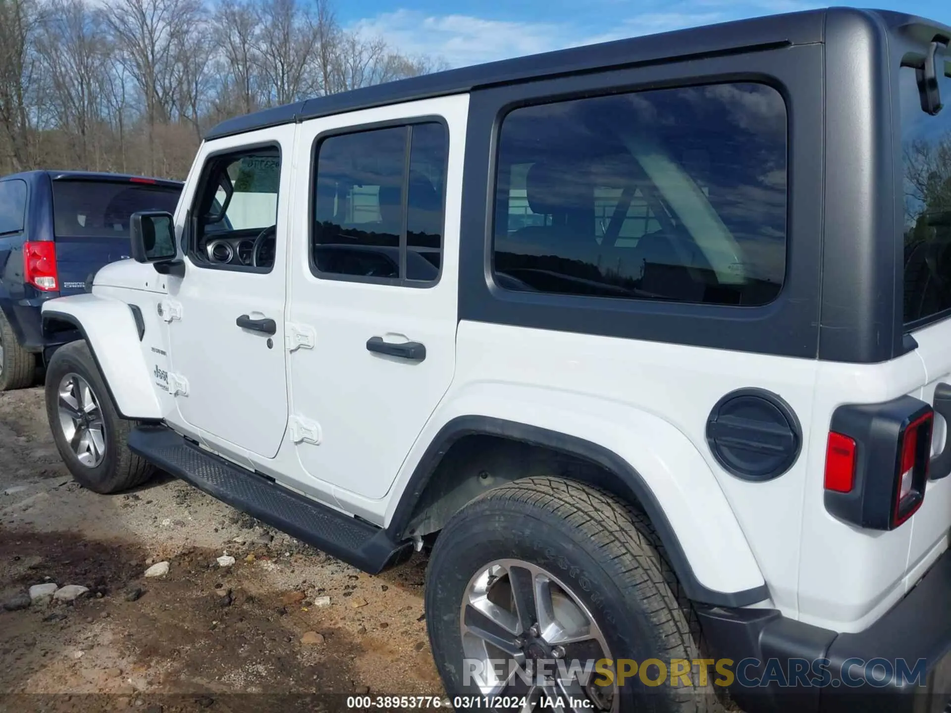 14 fotografías del automóvil dañado 1C4HJXEN7MW592920 JEEP WRANGLER UNLIMITED 2021