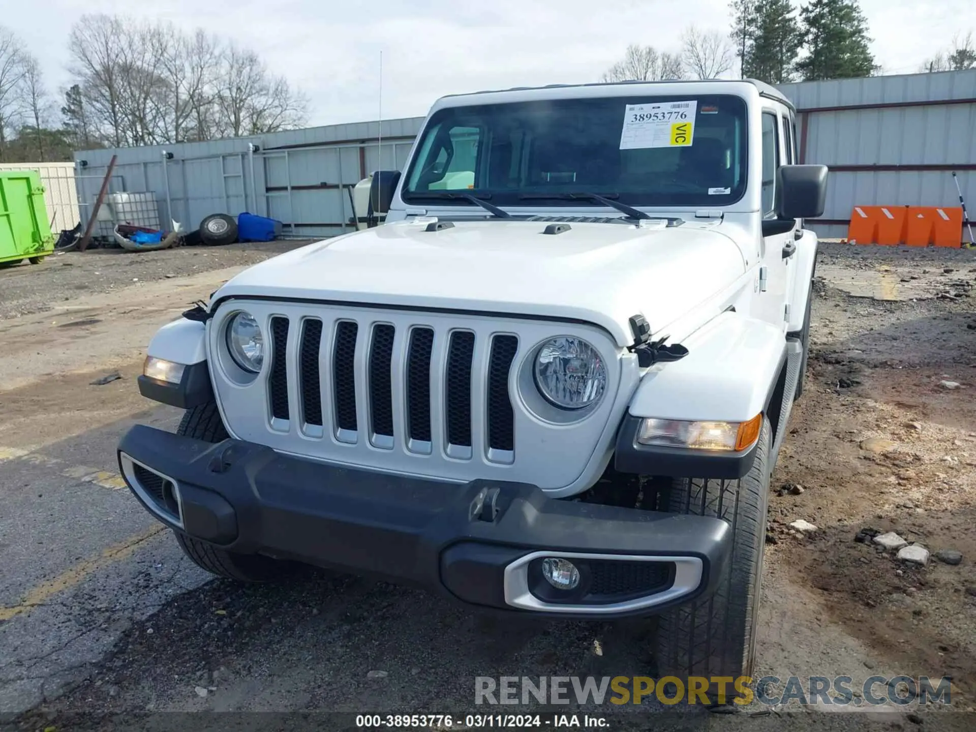 6 fotografías del automóvil dañado 1C4HJXEN7MW592920 JEEP WRANGLER UNLIMITED 2021