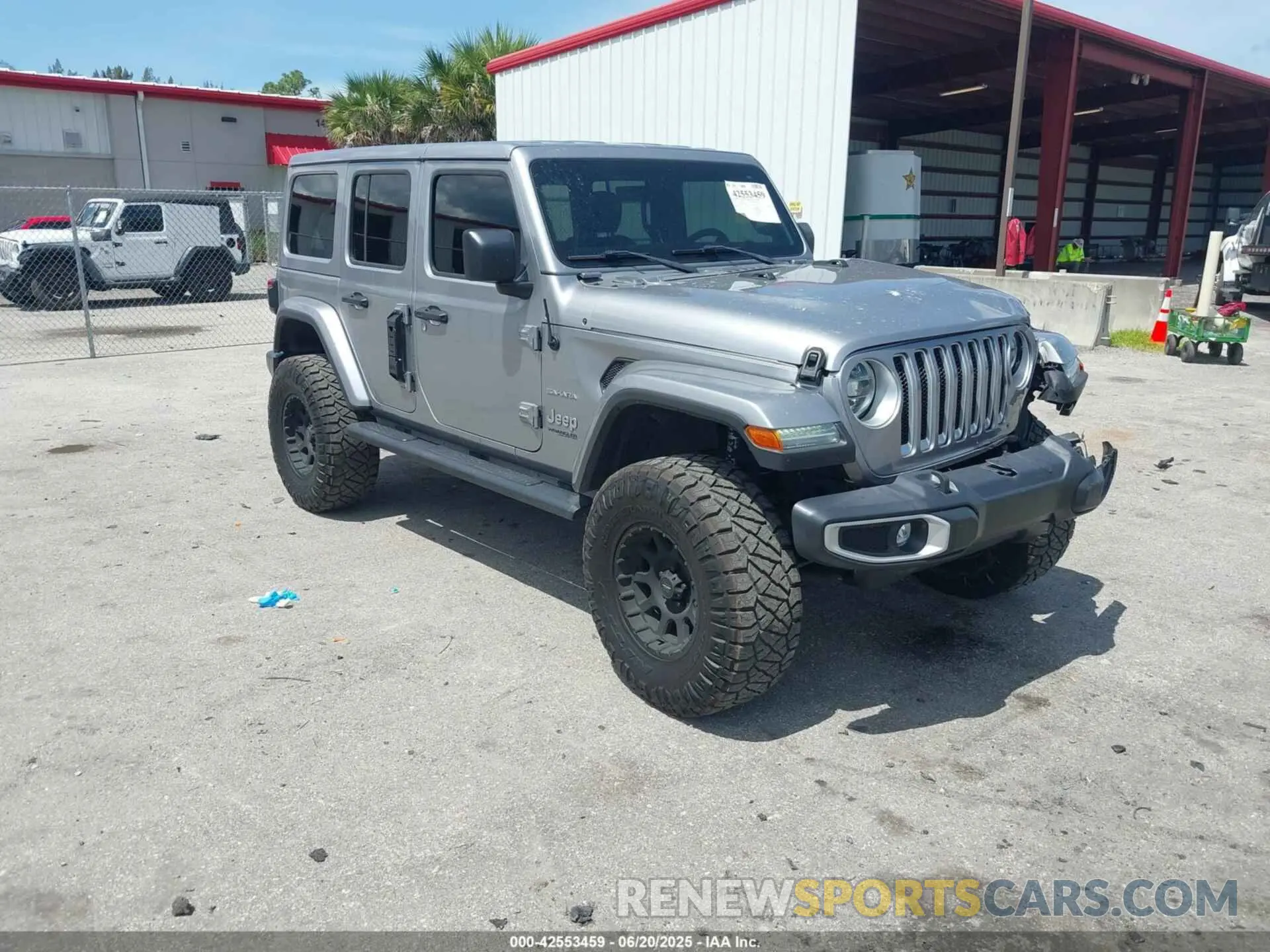 1 fotografías del automóvil dañado 1C4HJXEN9MW637288 JEEP WRANGLER UNLIMITED 2021