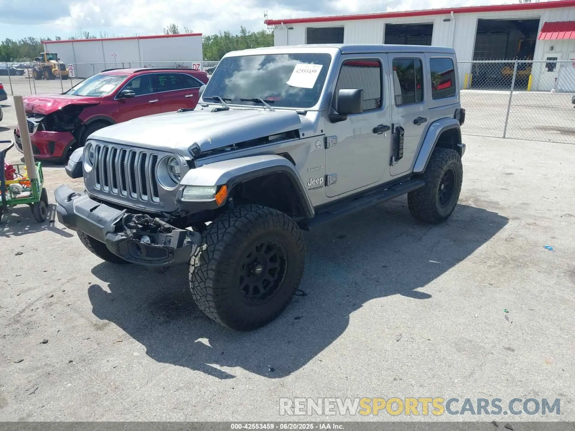 2 fotografías del automóvil dañado 1C4HJXEN9MW637288 JEEP WRANGLER UNLIMITED 2021