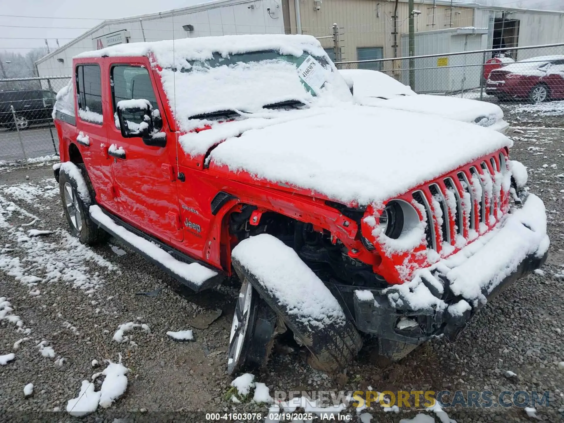 1 fotografías del automóvil dañado 1C4HJXENXMW592247 JEEP WRANGLER UNLIMITED 2021