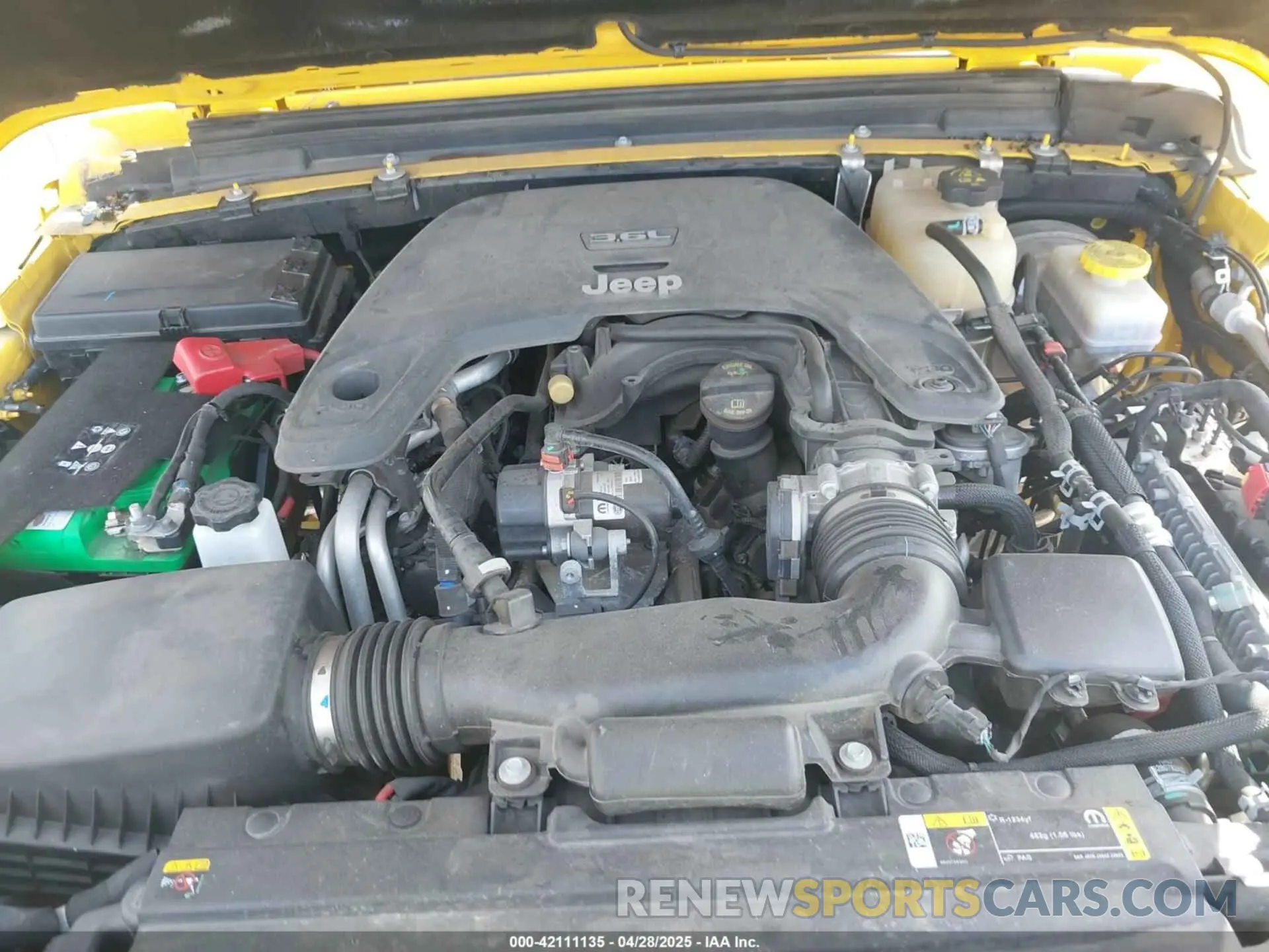 10 fotografías del automóvil dañado 1C4HJXFG2MW558738 JEEP WRANGLER UNLIMITED 2021