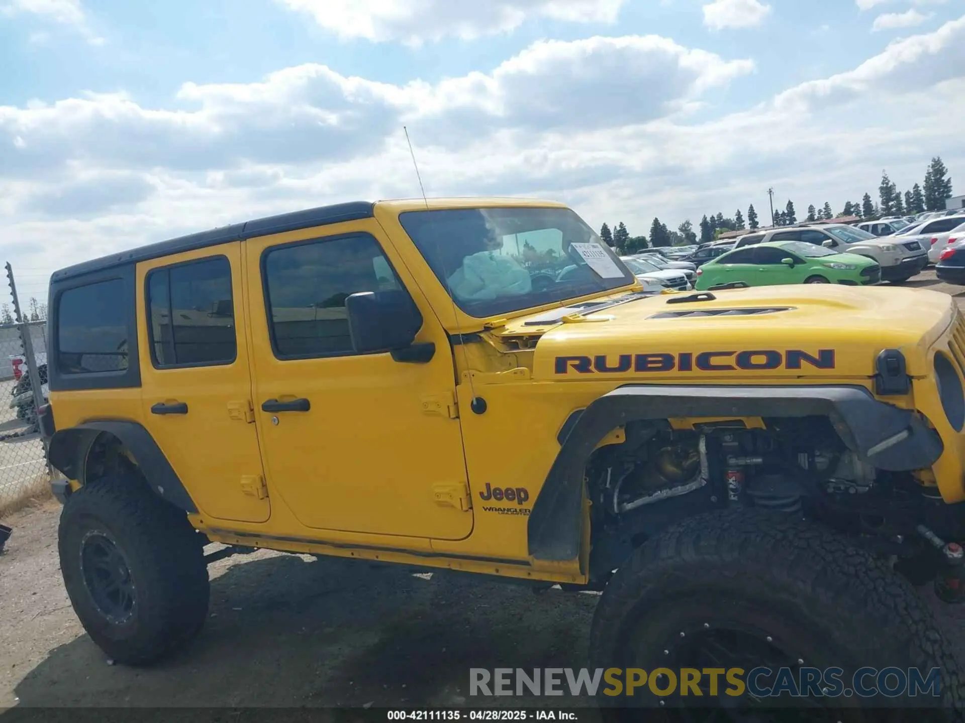 14 fotografías del automóvil dañado 1C4HJXFG2MW558738 JEEP WRANGLER UNLIMITED 2021