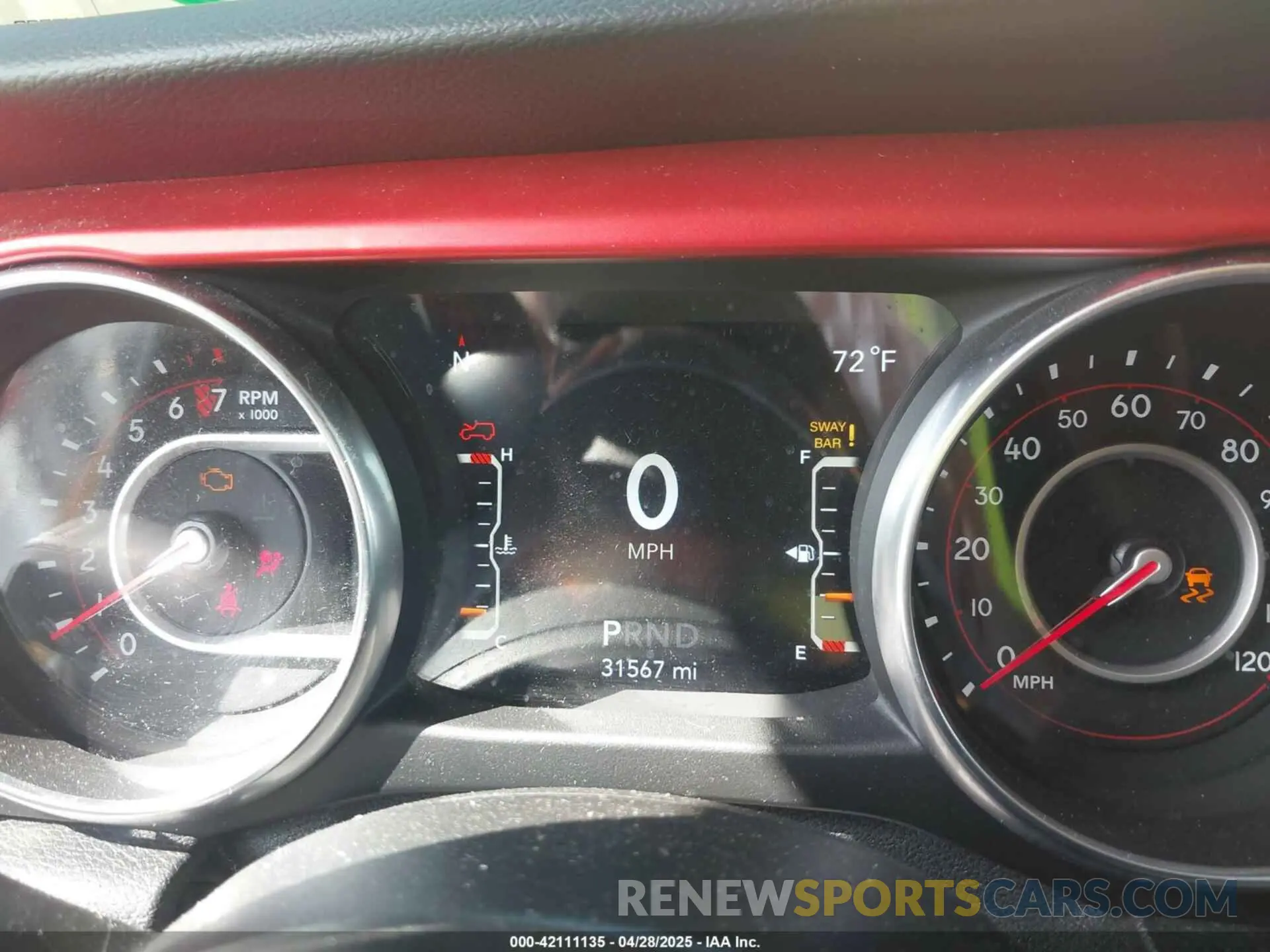 7 fotografías del automóvil dañado 1C4HJXFG2MW558738 JEEP WRANGLER UNLIMITED 2021