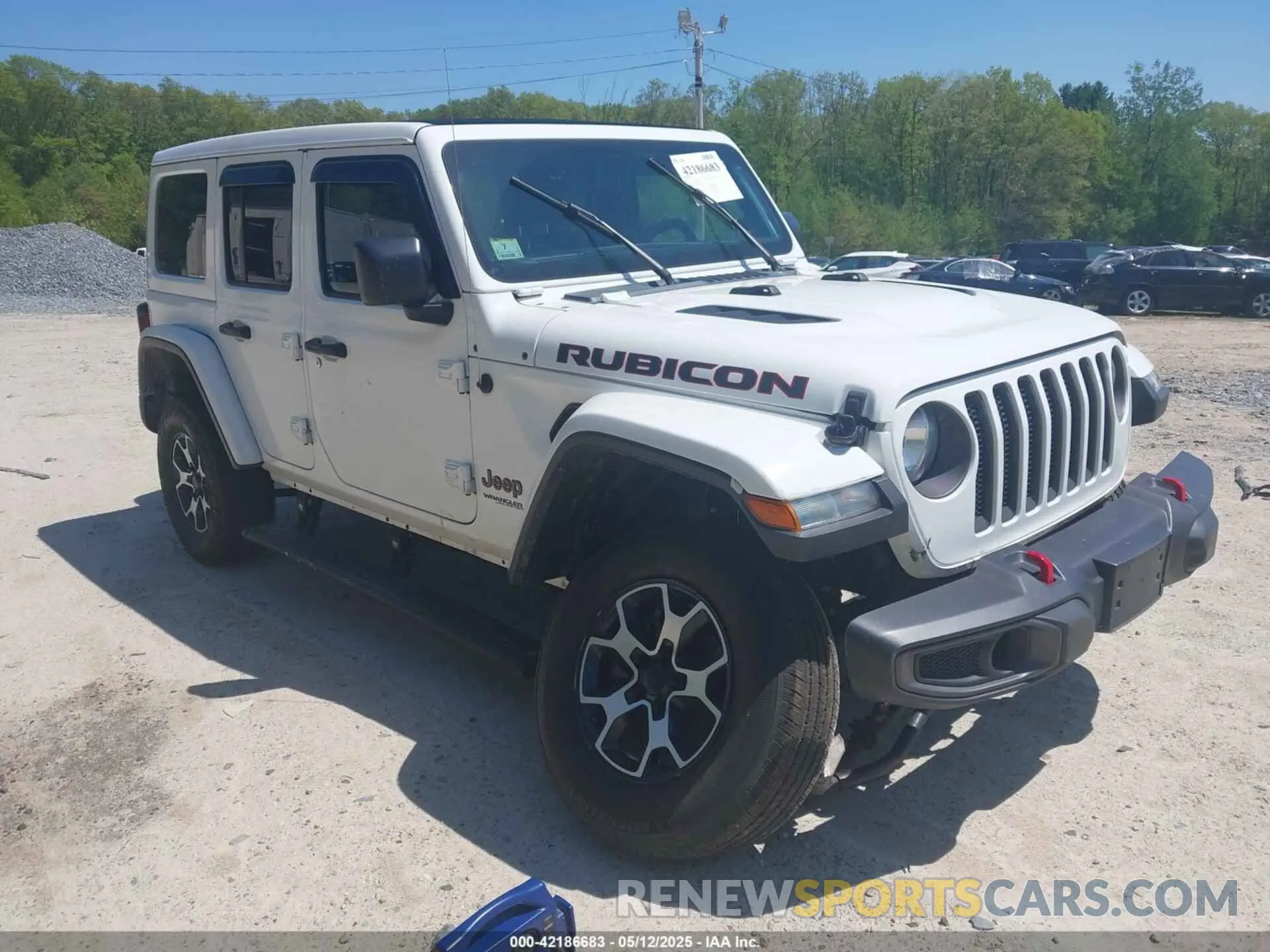1 fotografías del automóvil dañado 1C4HJXFG5MW586842 JEEP WRANGLER UNLIMITED 2021