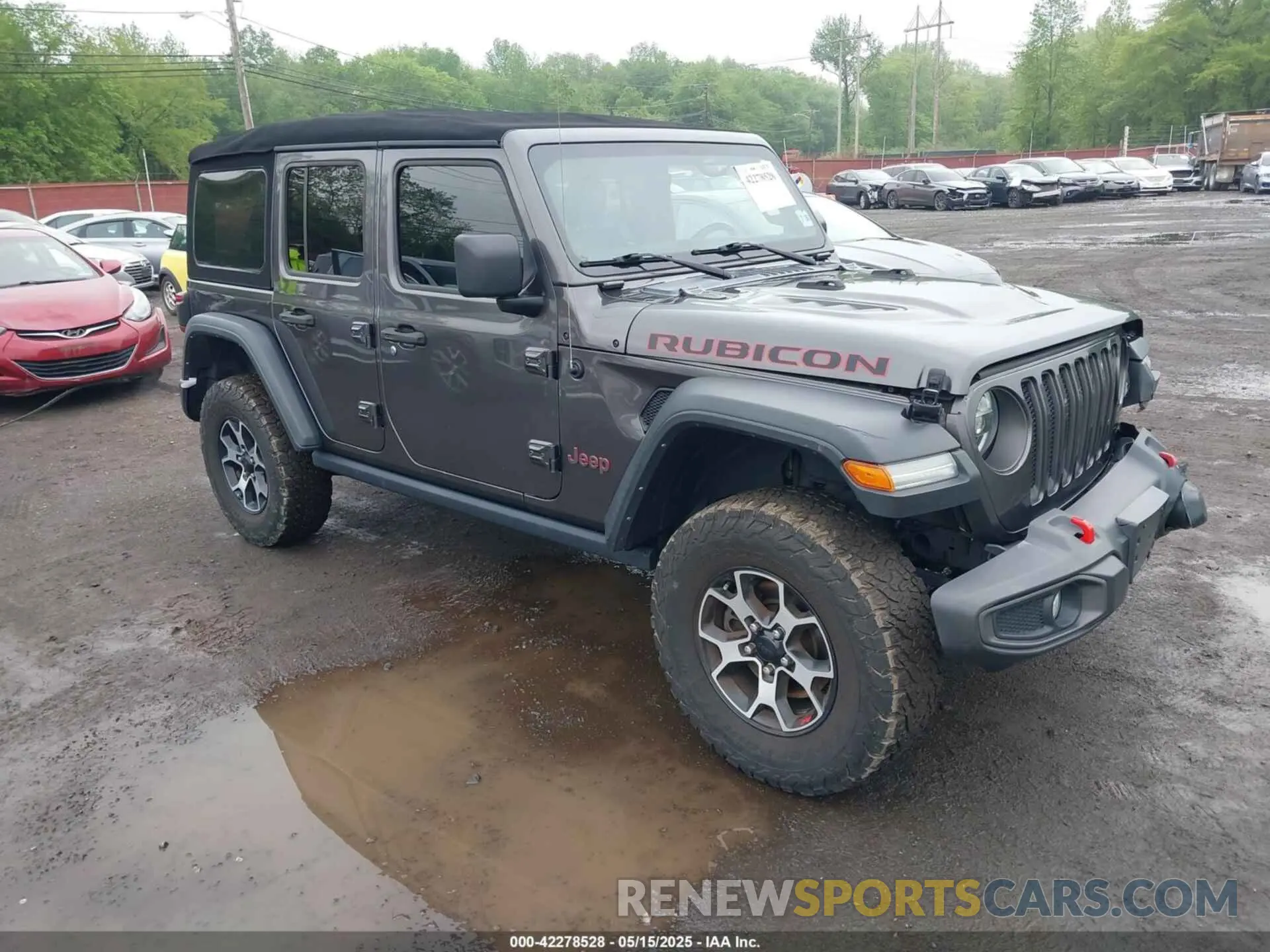 1 fotografías del automóvil dañado 1C4HJXFG9MW771606 JEEP WRANGLER UNLIMITED 2021