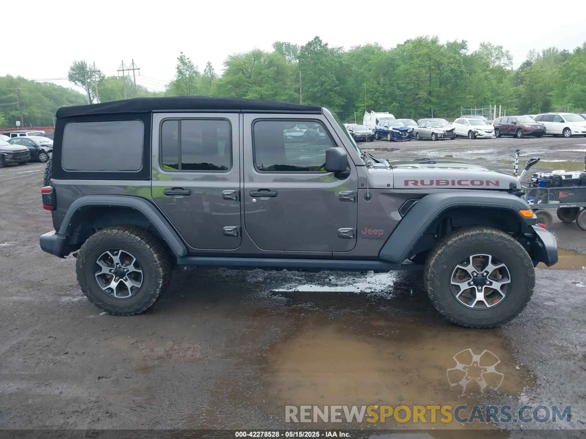 13 fotografías del automóvil dañado 1C4HJXFG9MW771606 JEEP WRANGLER UNLIMITED 2021