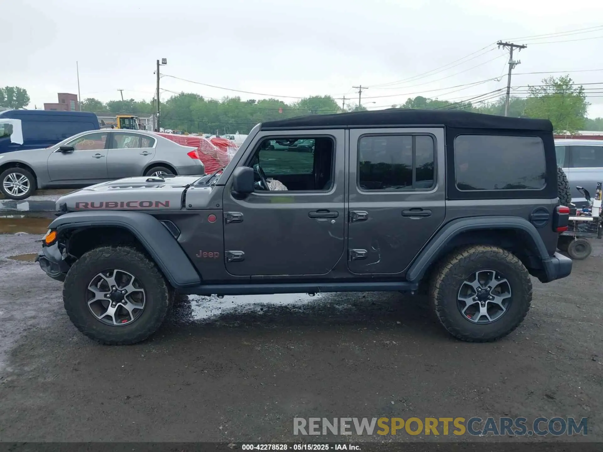 14 fotografías del automóvil dañado 1C4HJXFG9MW771606 JEEP WRANGLER UNLIMITED 2021