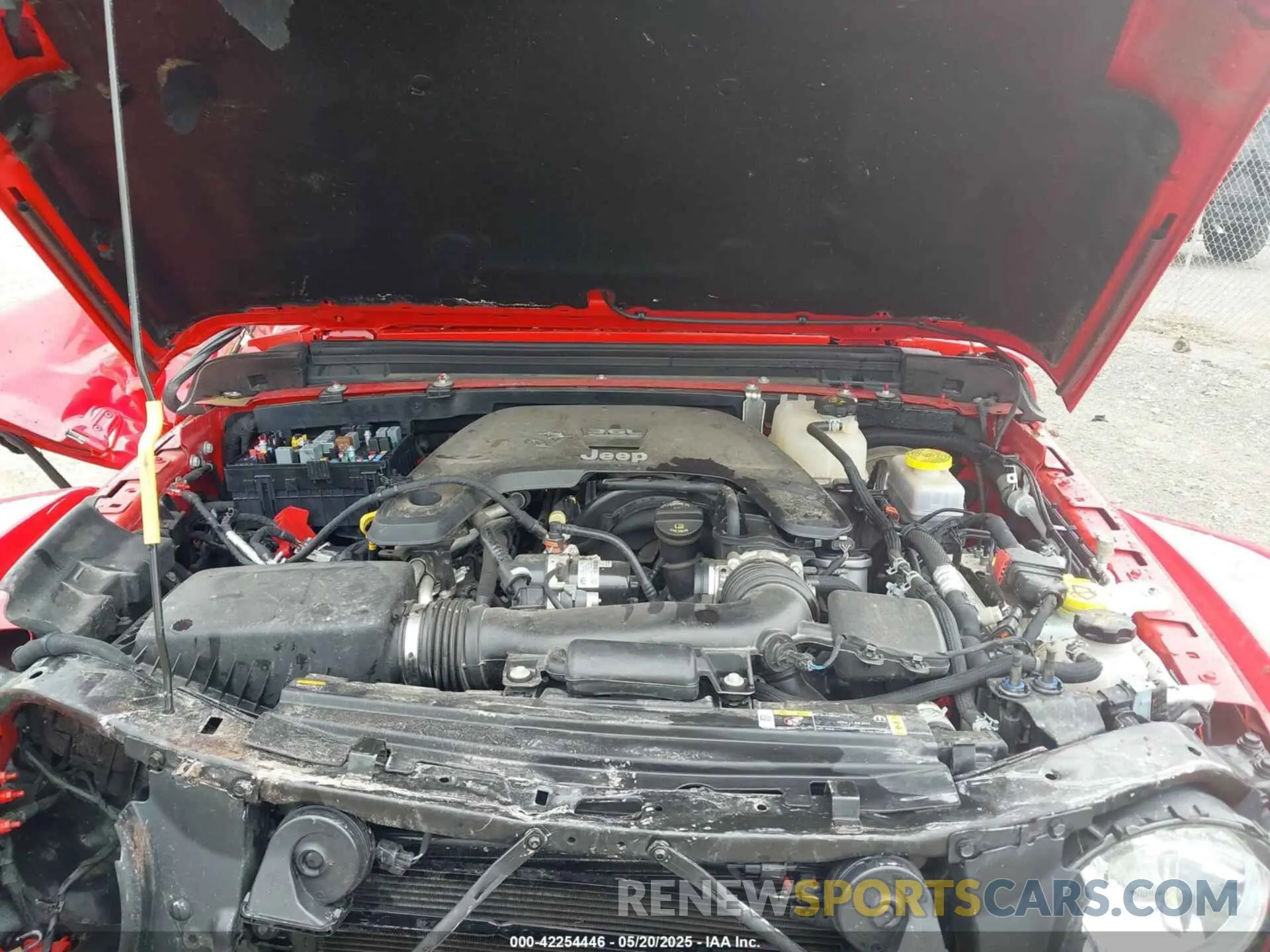 10 fotografías del automóvil dañado 1C4HJXFGXMW688248 JEEP WRANGLER UNLIMITED 2021