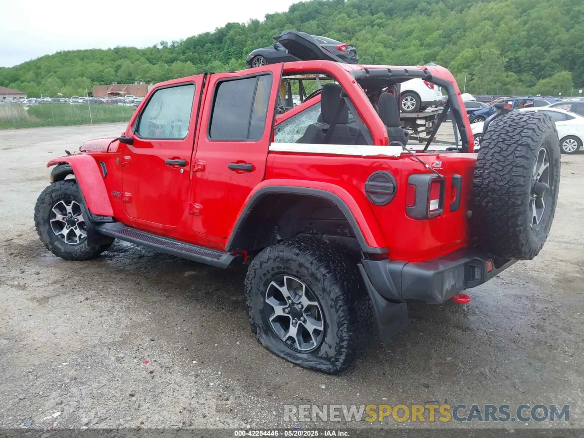 3 fotografías del automóvil dañado 1C4HJXFGXMW688248 JEEP WRANGLER UNLIMITED 2021
