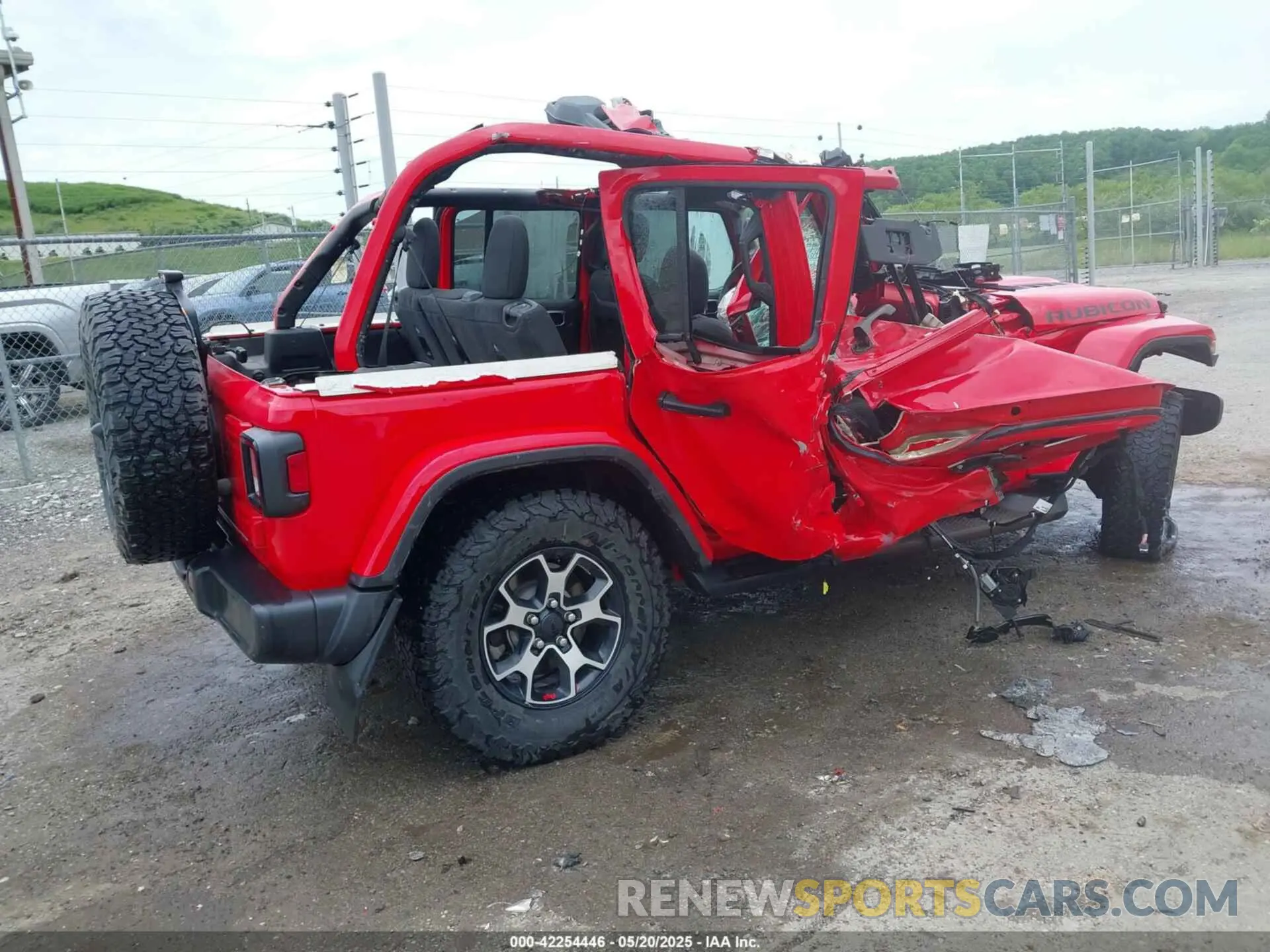 4 fotografías del automóvil dañado 1C4HJXFGXMW688248 JEEP WRANGLER UNLIMITED 2021