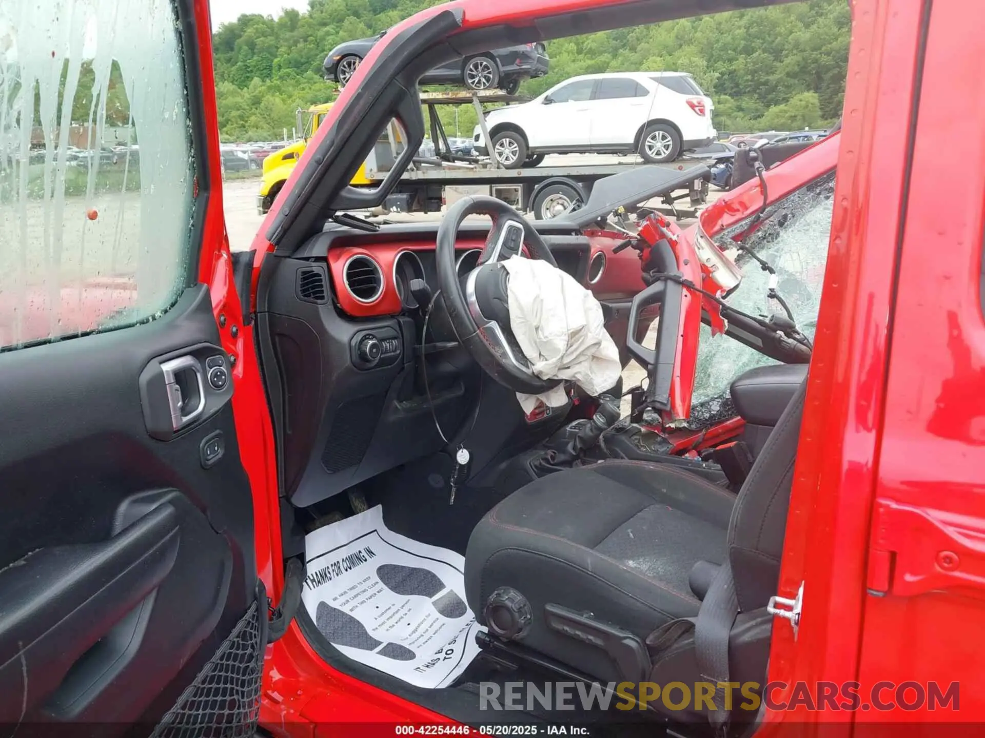 5 fotografías del automóvil dañado 1C4HJXFGXMW688248 JEEP WRANGLER UNLIMITED 2021
