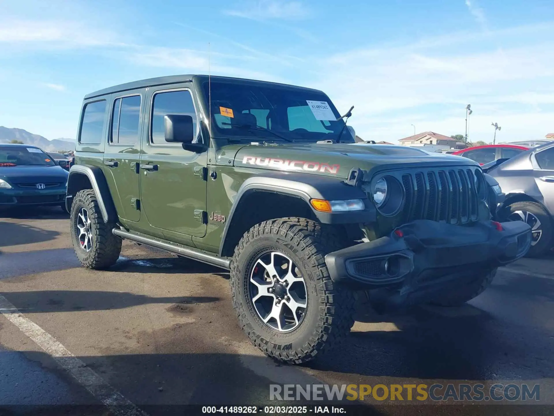 1 fotografías del automóvil dañado 1C4HJXFN7MW610508 JEEP WRANGLER UNLIMITED 2021