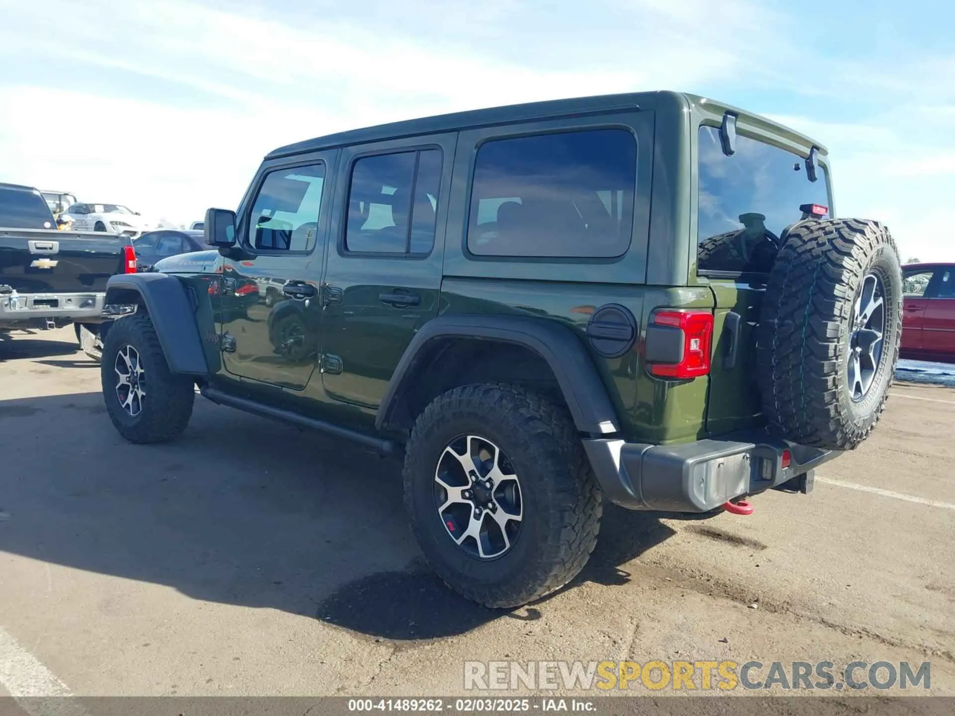 3 fotografías del automóvil dañado 1C4HJXFN7MW610508 JEEP WRANGLER UNLIMITED 2021