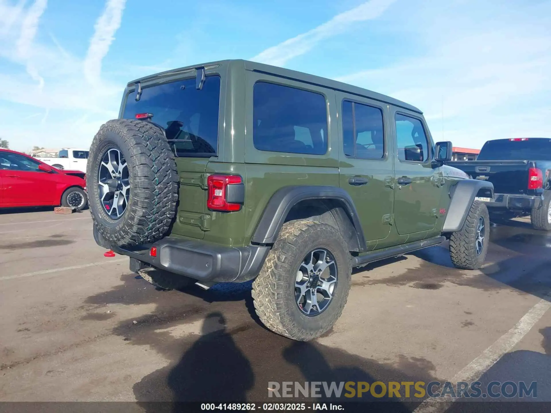 4 fotografías del automóvil dañado 1C4HJXFN7MW610508 JEEP WRANGLER UNLIMITED 2021