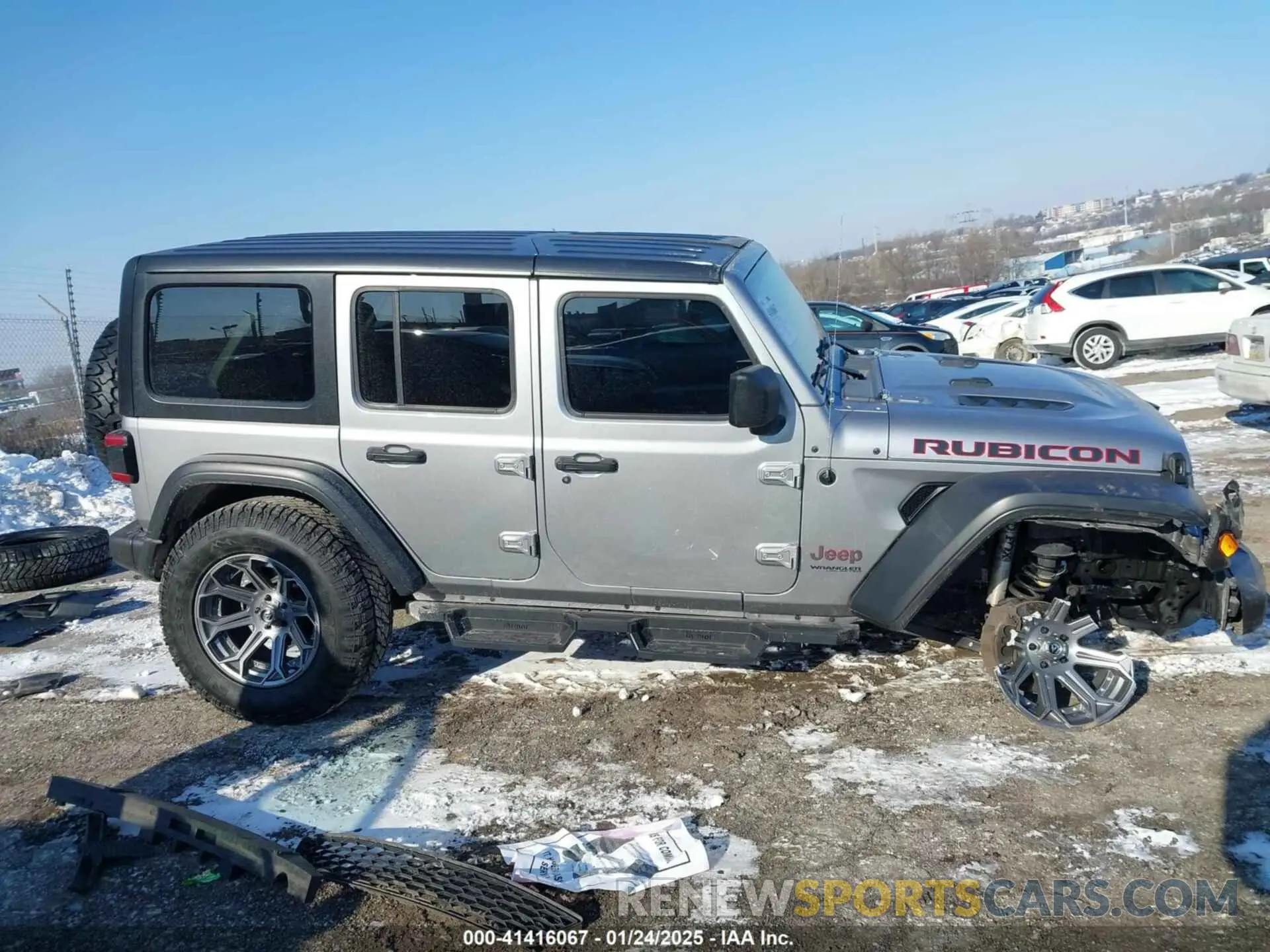 14 fotografías del automóvil dañado 1C4HJXFN8MW546186 JEEP WRANGLER UNLIMITED 2021
