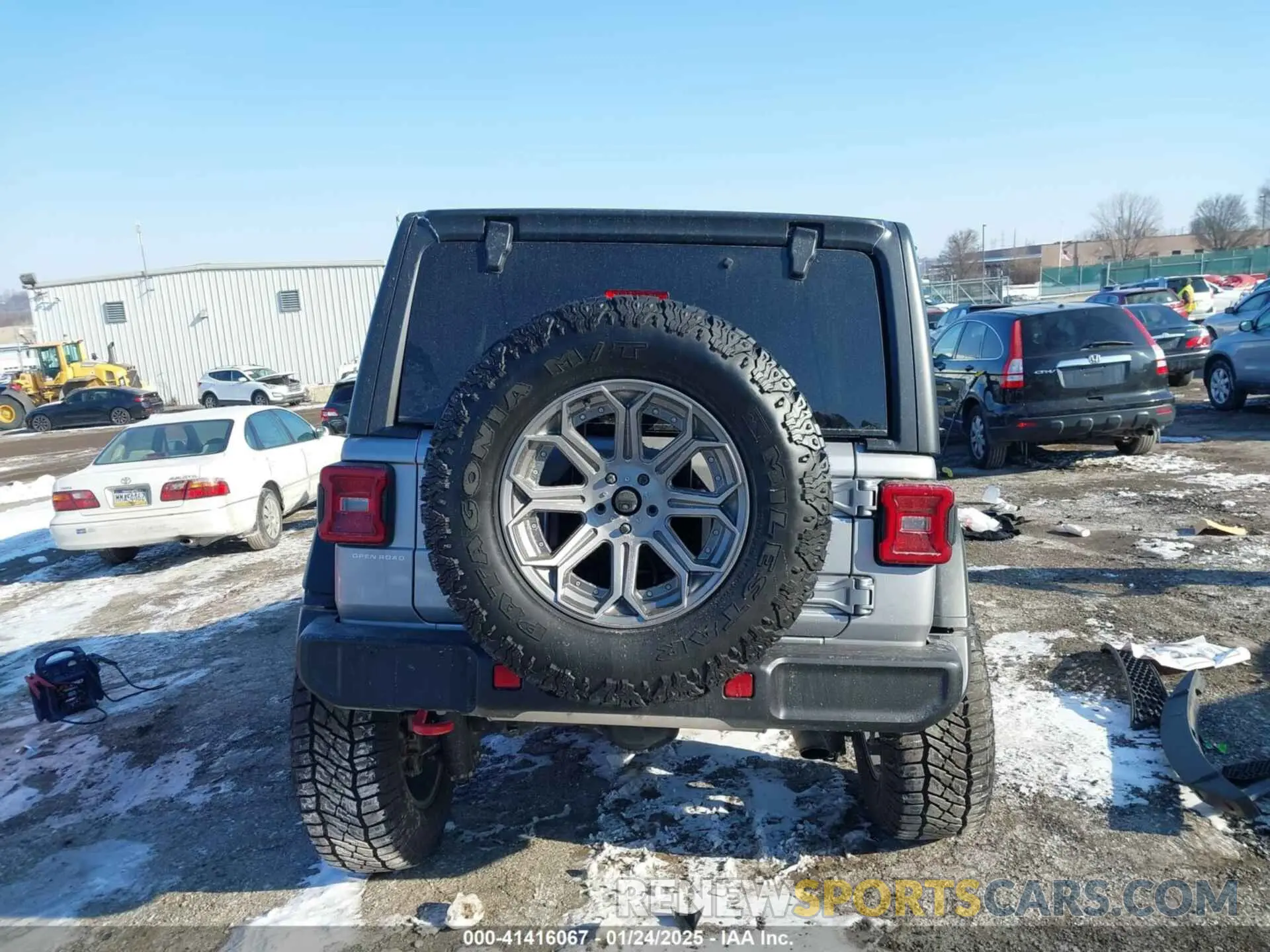 17 fotografías del automóvil dañado 1C4HJXFN8MW546186 JEEP WRANGLER UNLIMITED 2021