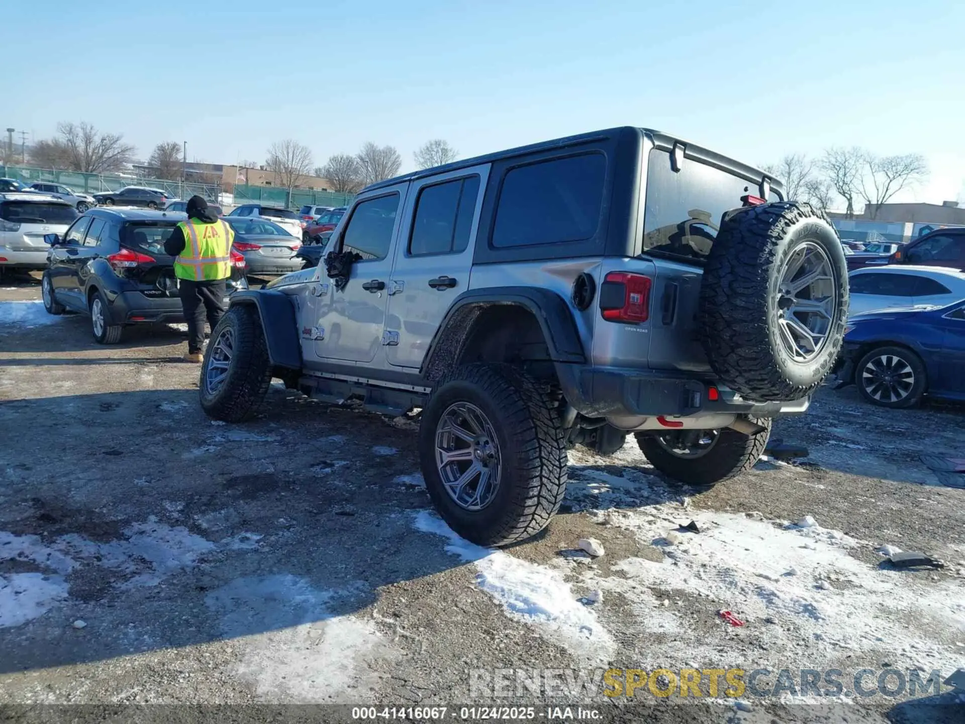 3 fotografías del automóvil dañado 1C4HJXFN8MW546186 JEEP WRANGLER UNLIMITED 2021