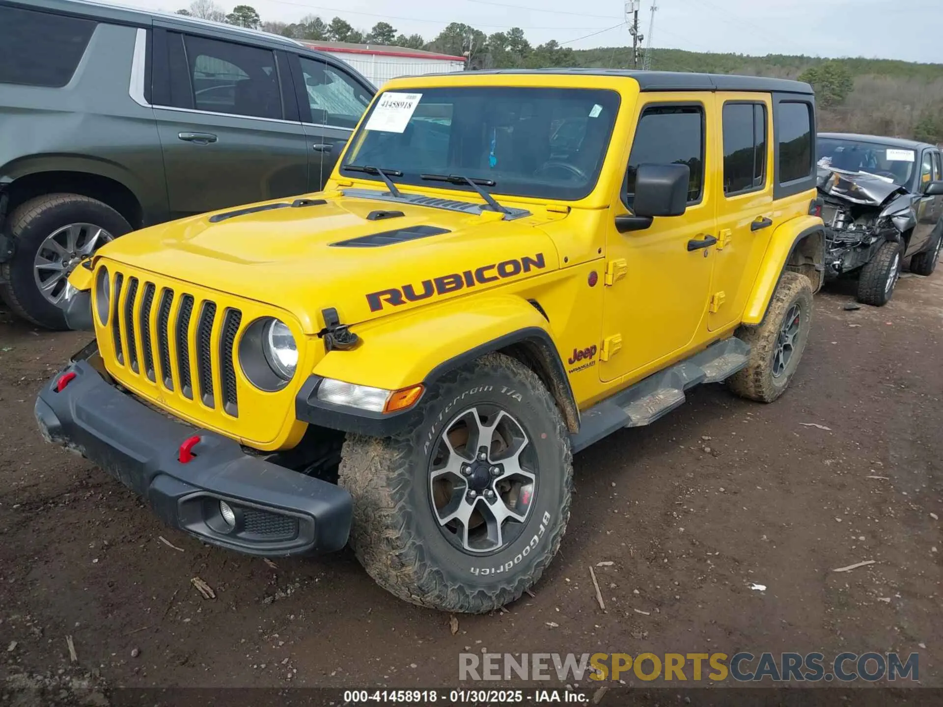 2 fotografías del automóvil dañado 1C4HJXFN9MW658365 JEEP WRANGLER UNLIMITED 2021